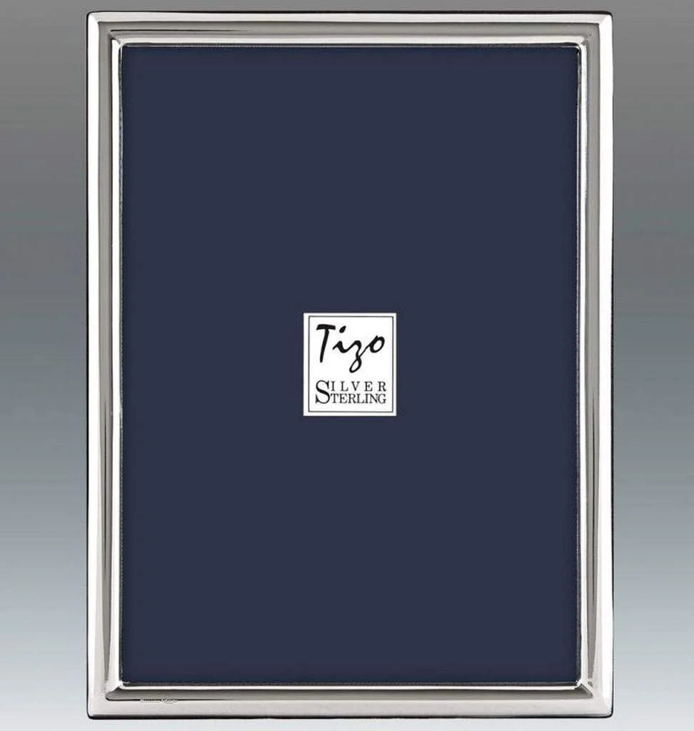 Tizo 2x3 Polished Sterling Silver Frame