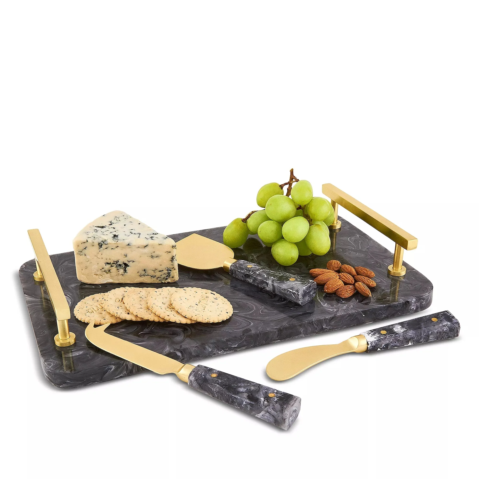 Tizo 3-Piece Cheese Set - Gray/Gold - Image 2