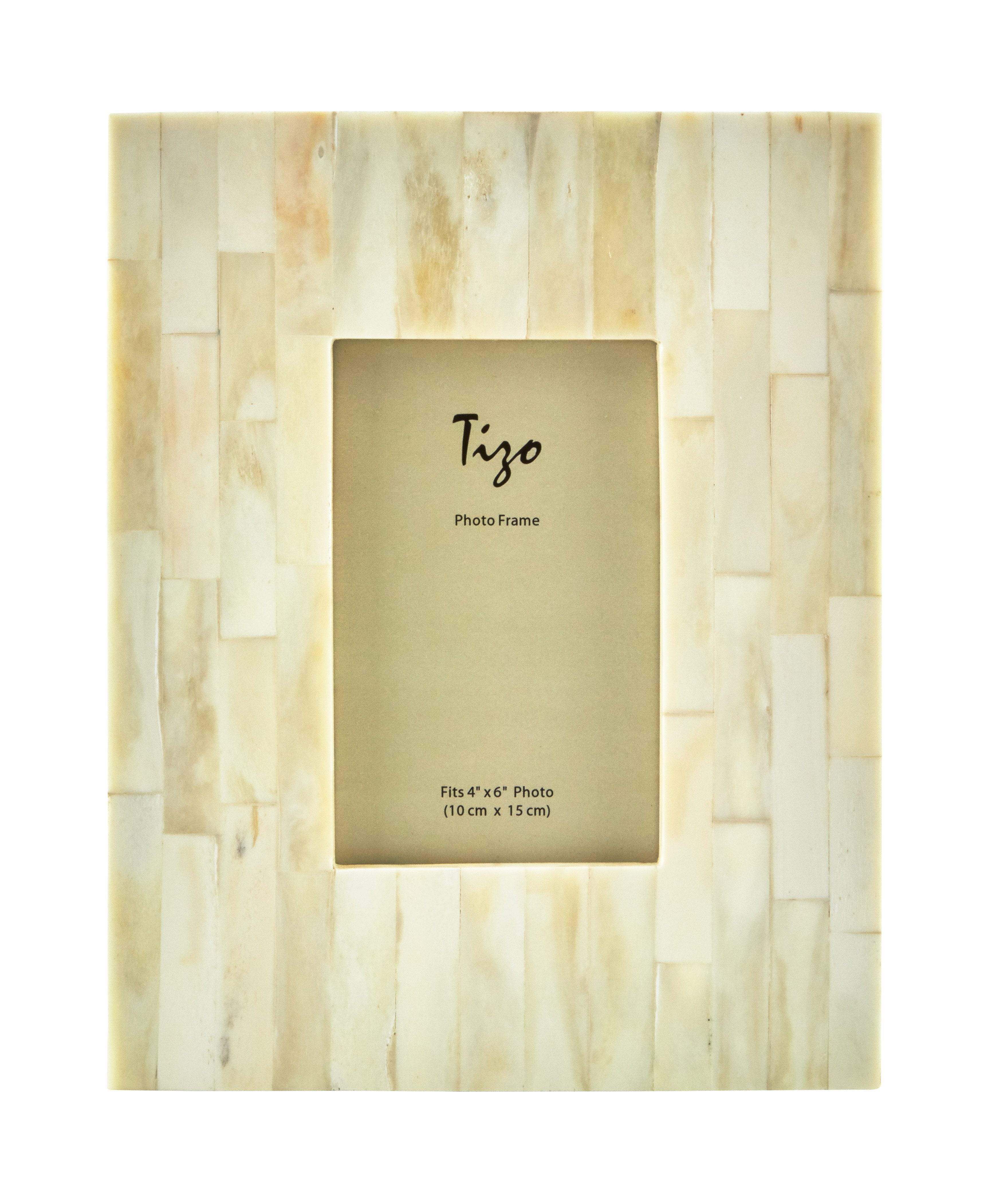 Tizo 5x7 Bone Frame - White