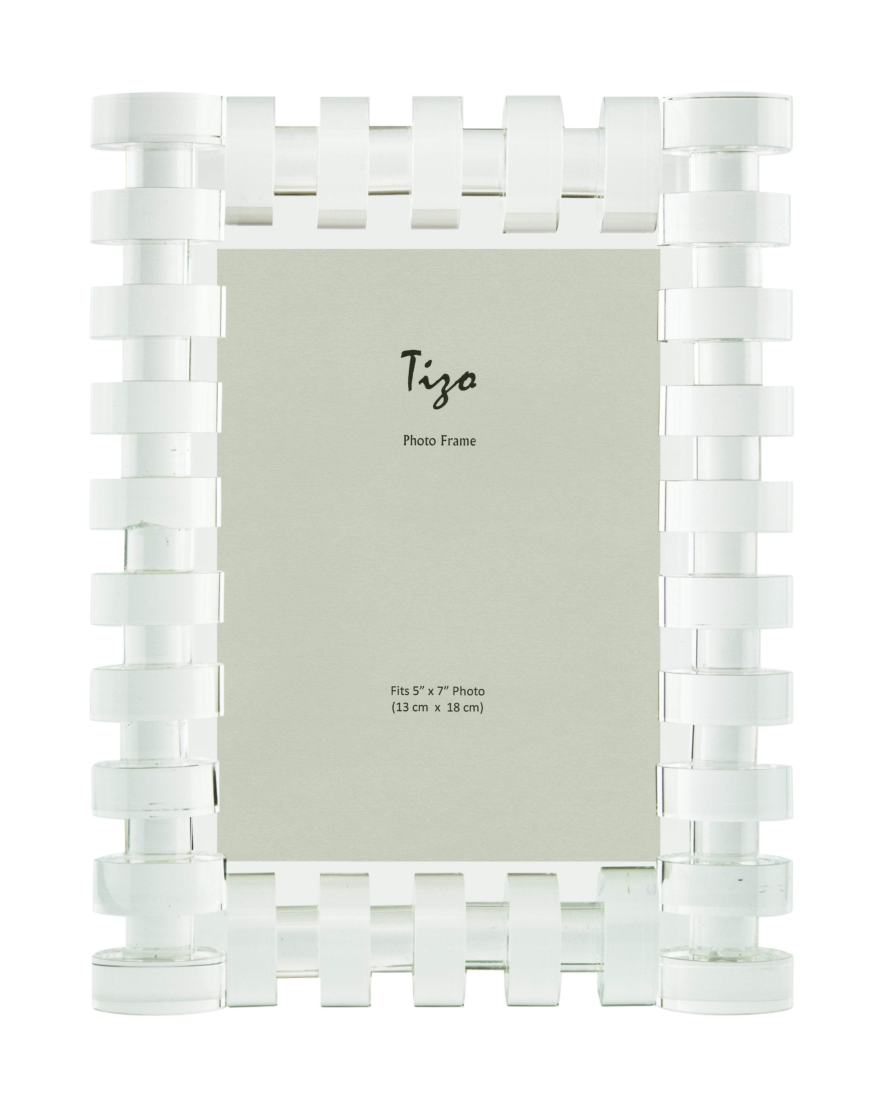 Tizo 5x7 Crystal "Rings" Frame