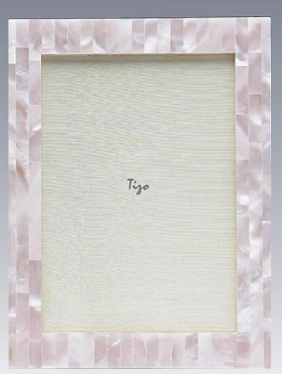 Tizo Pink Mother of Pearl Frame 5x7 - Image 2