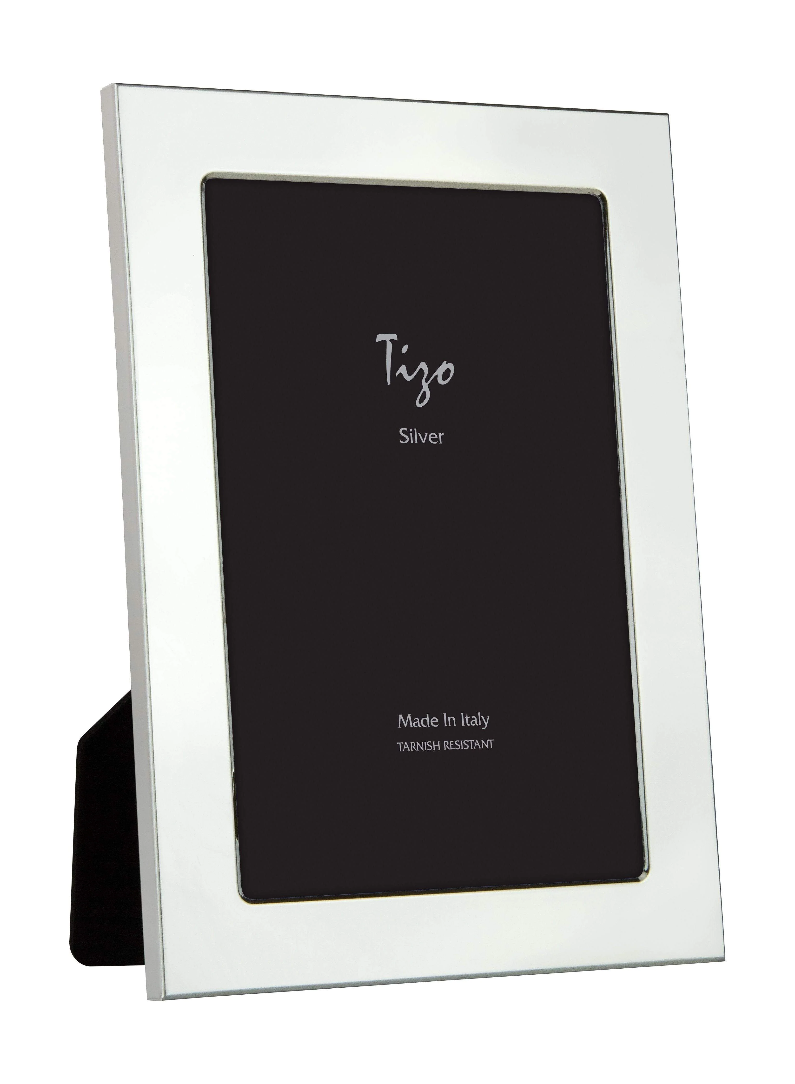 Tizo 8x10 Smooth Silverplate Frame