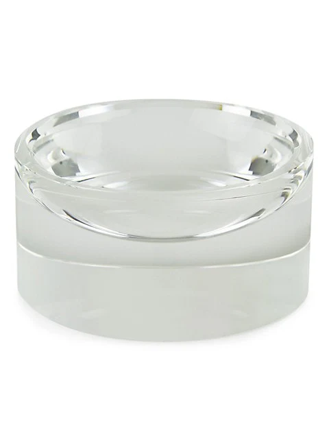 Tizo Clear Crystal Bowl Medium 7"