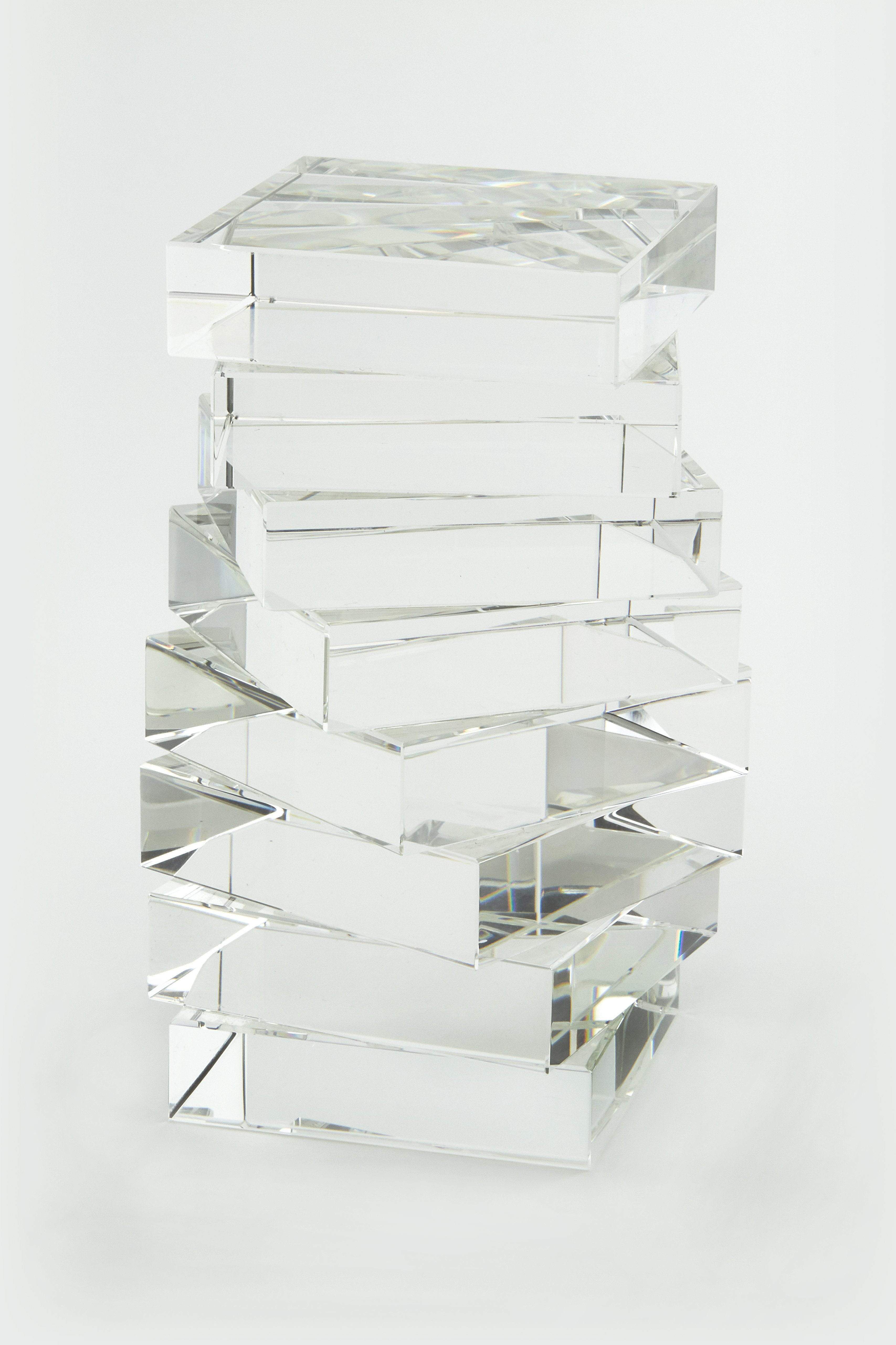 Tizo Designs Crystal Twisted Bookends - Pair