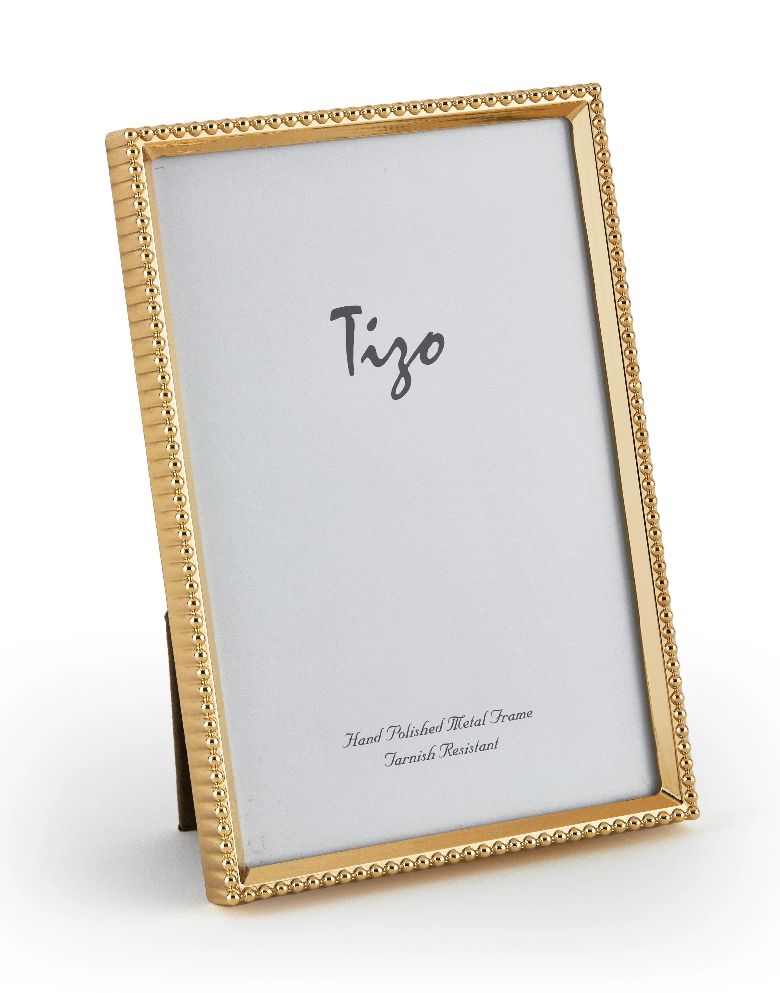 Tizo Designs Goldplate Beaded Picture Frame 4x6