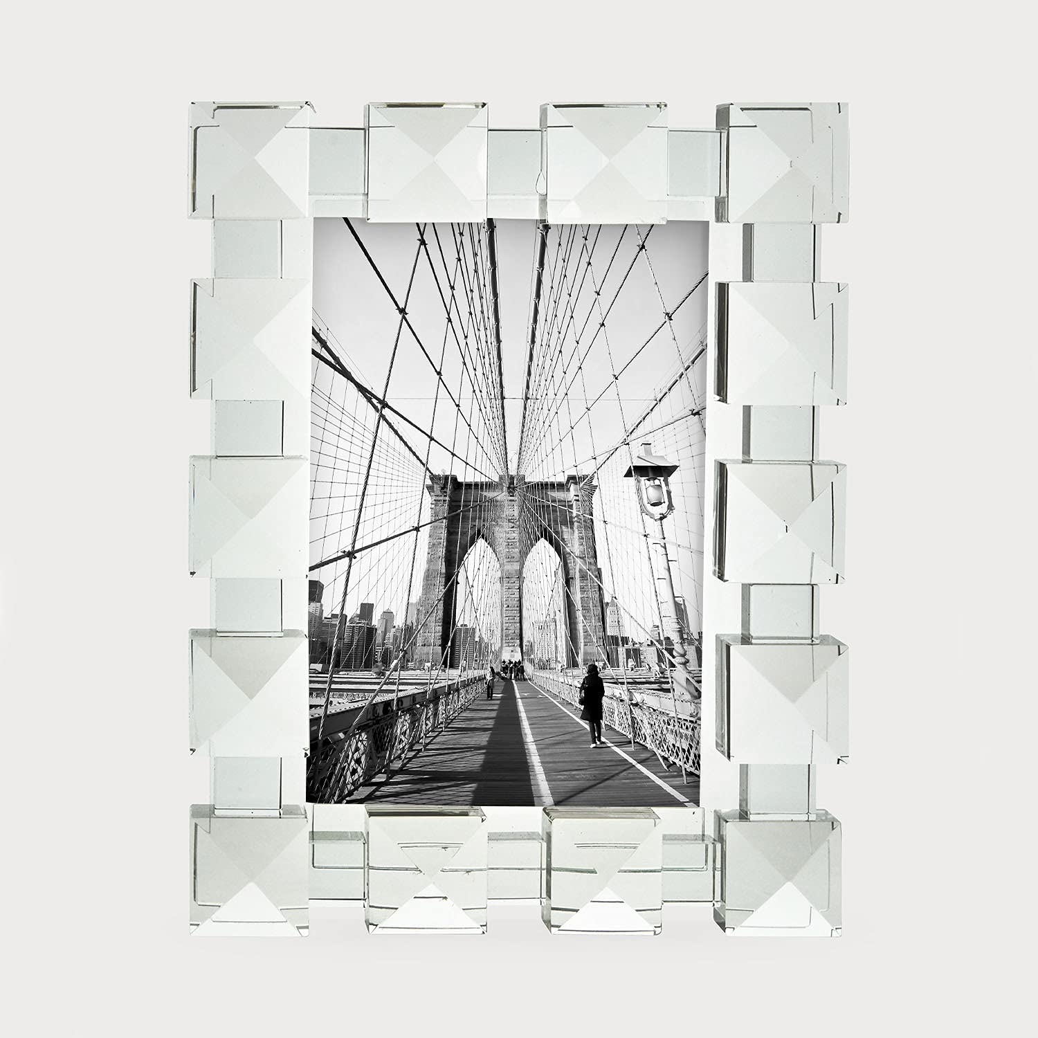 Tizo Diamond Crystal Glass Frame 4x6 - Image 2