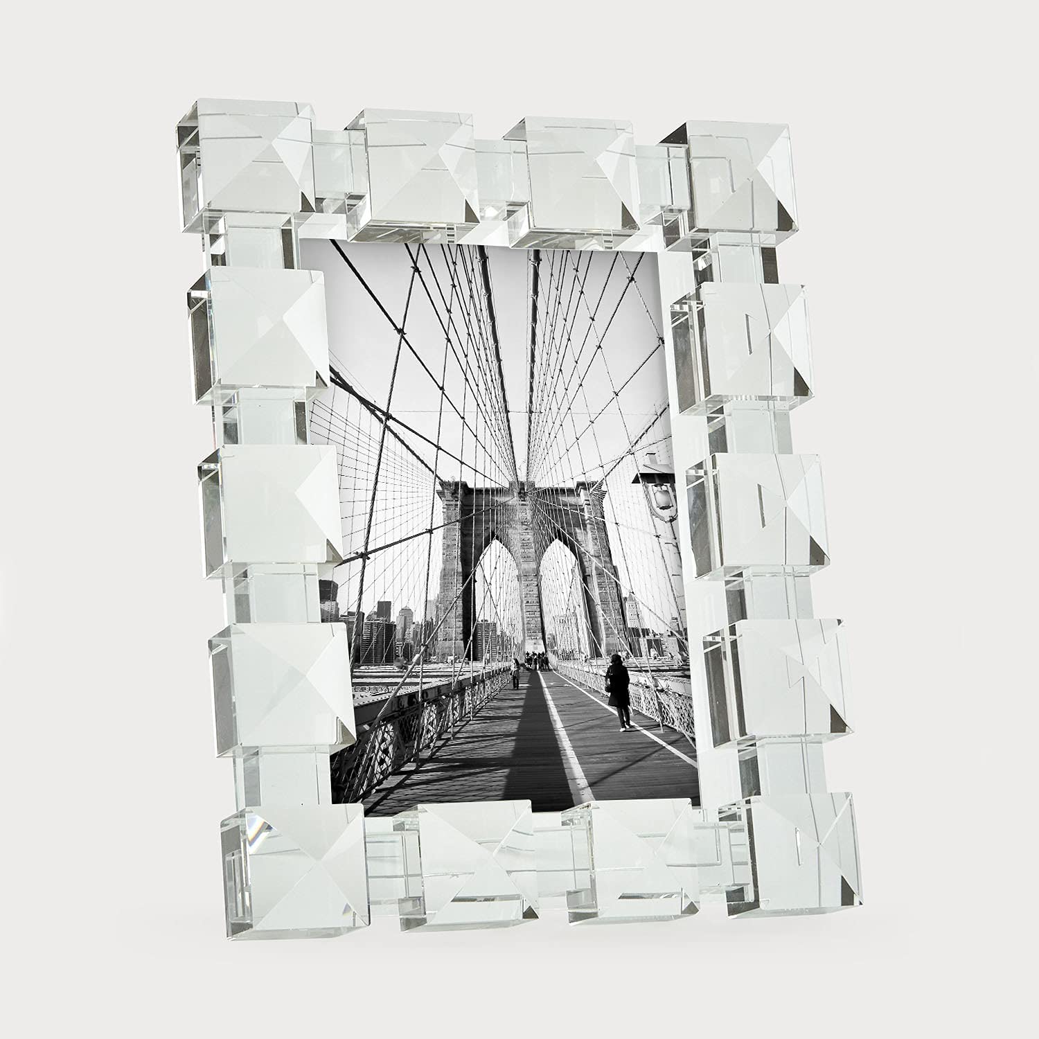 Tizo Diamond Crystal Glass Frame 4x6 - Image 3