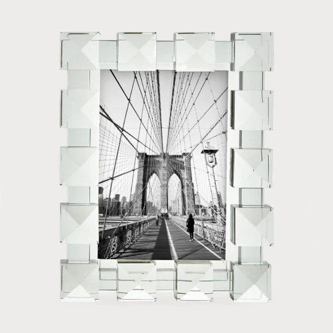 Tizo Diamond Crystal Glass Frame 5x7 - Image 2