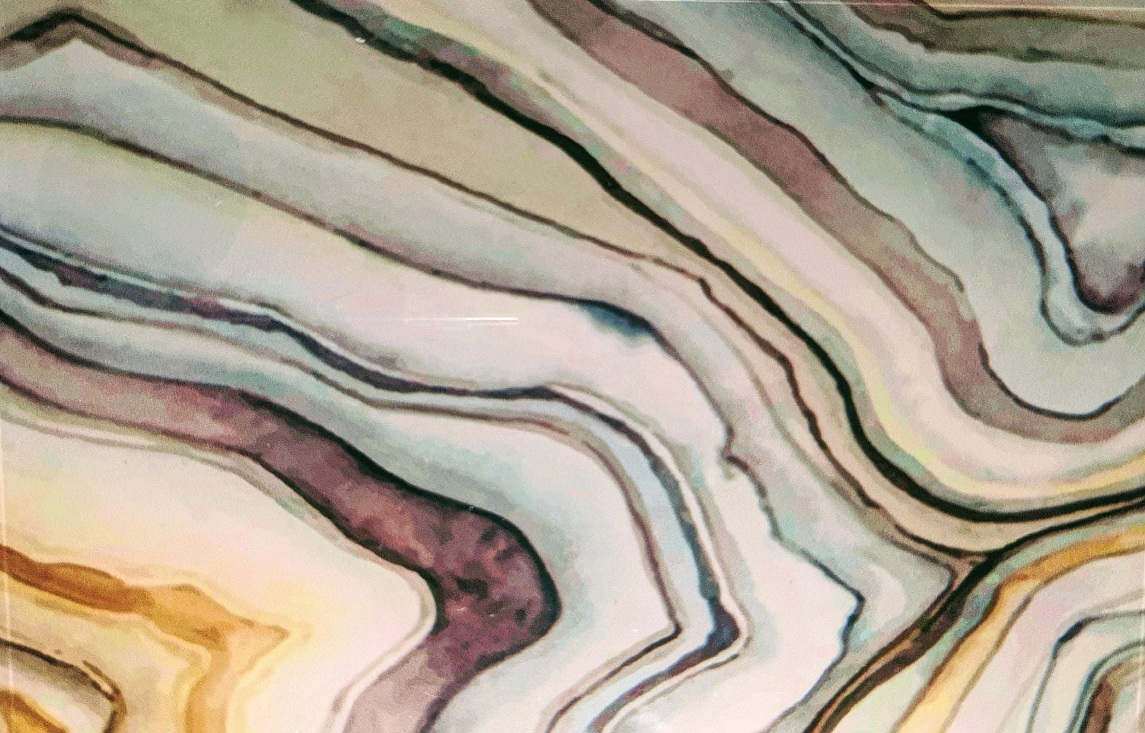 Tizo Italian Designed Wood Marble Ocean Box Small - Image 4
