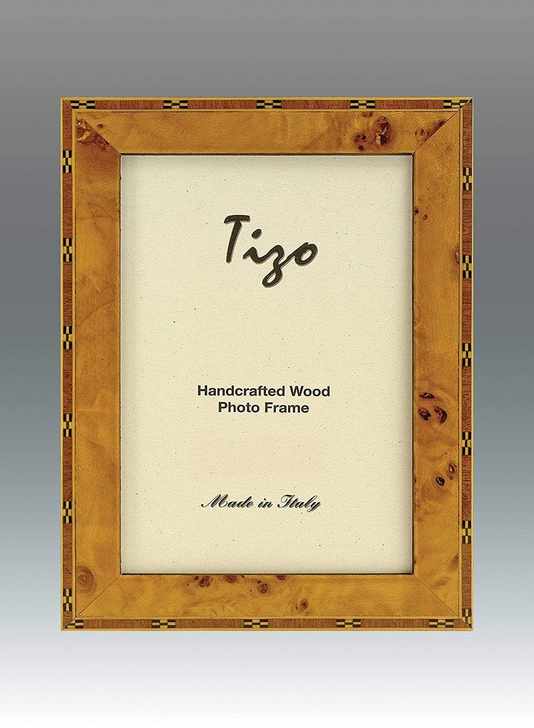 Tizo Italian Wood Frame Beige 8x10