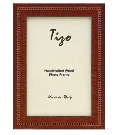 Tizo Italian Wood Frame Brown 4x6