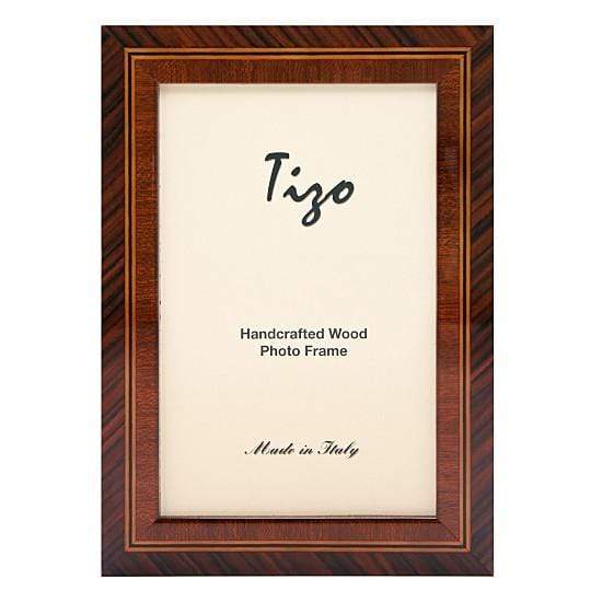 Tizo Italian Wood Frame Brown 4x6