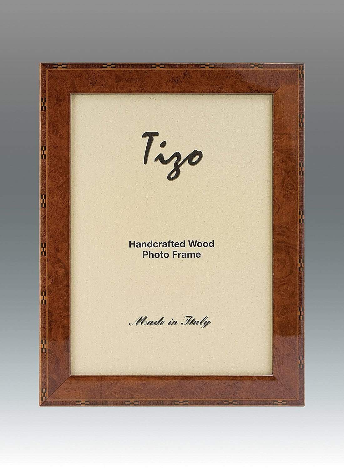 Tizo Italian Wood Frame Brown 5x7