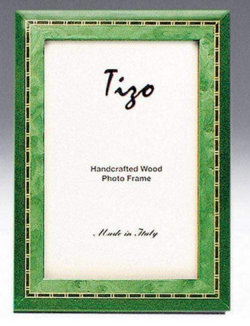 Tizo Italian Wood Frame Green 8X10