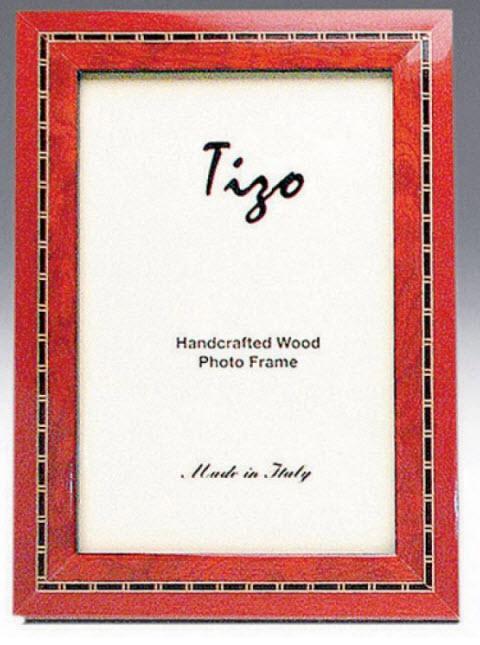 Tizo Italian Wood Frame Red 4X6