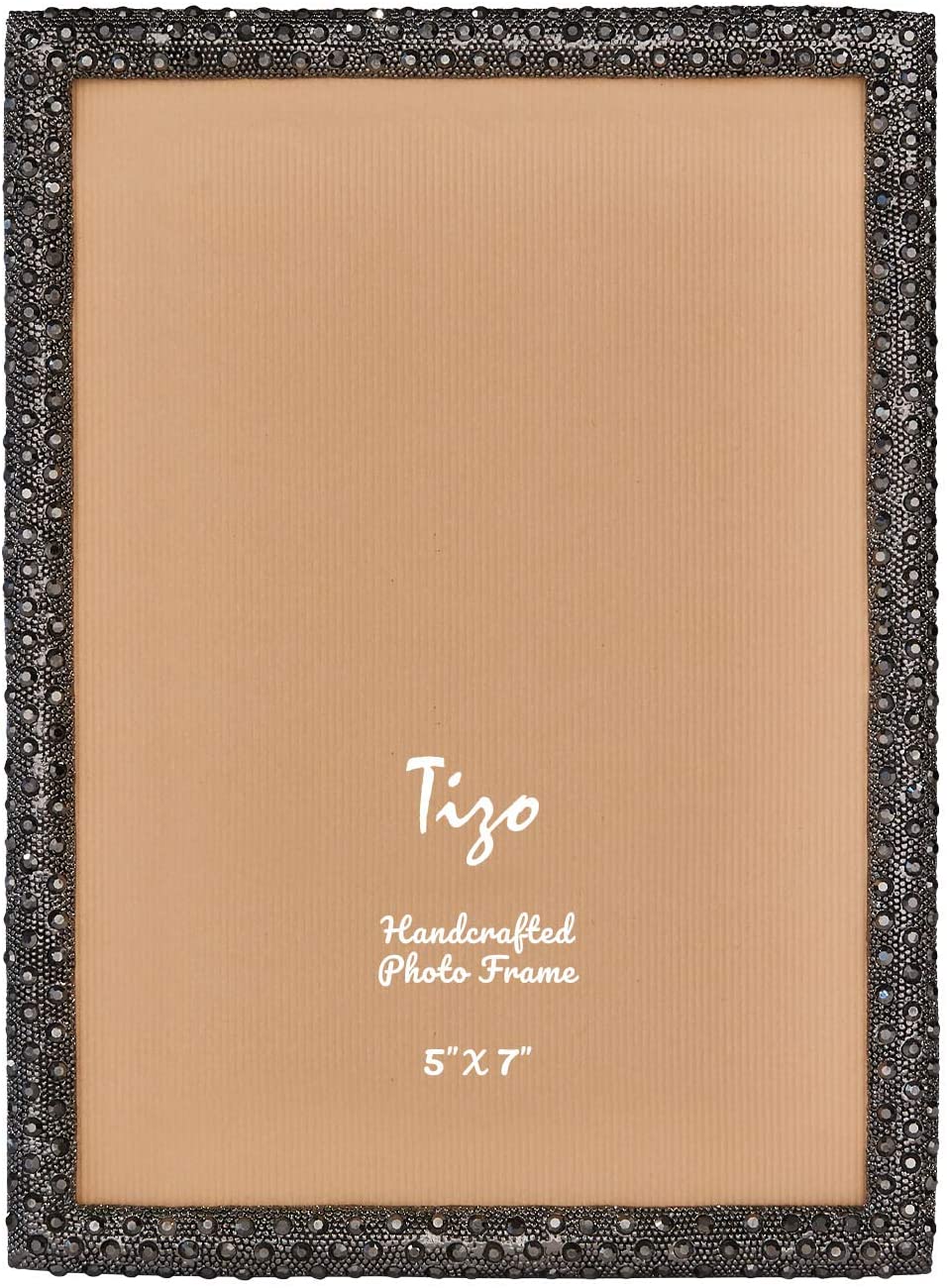 Tizo Galaxy Jeweled Frame Black 5x7