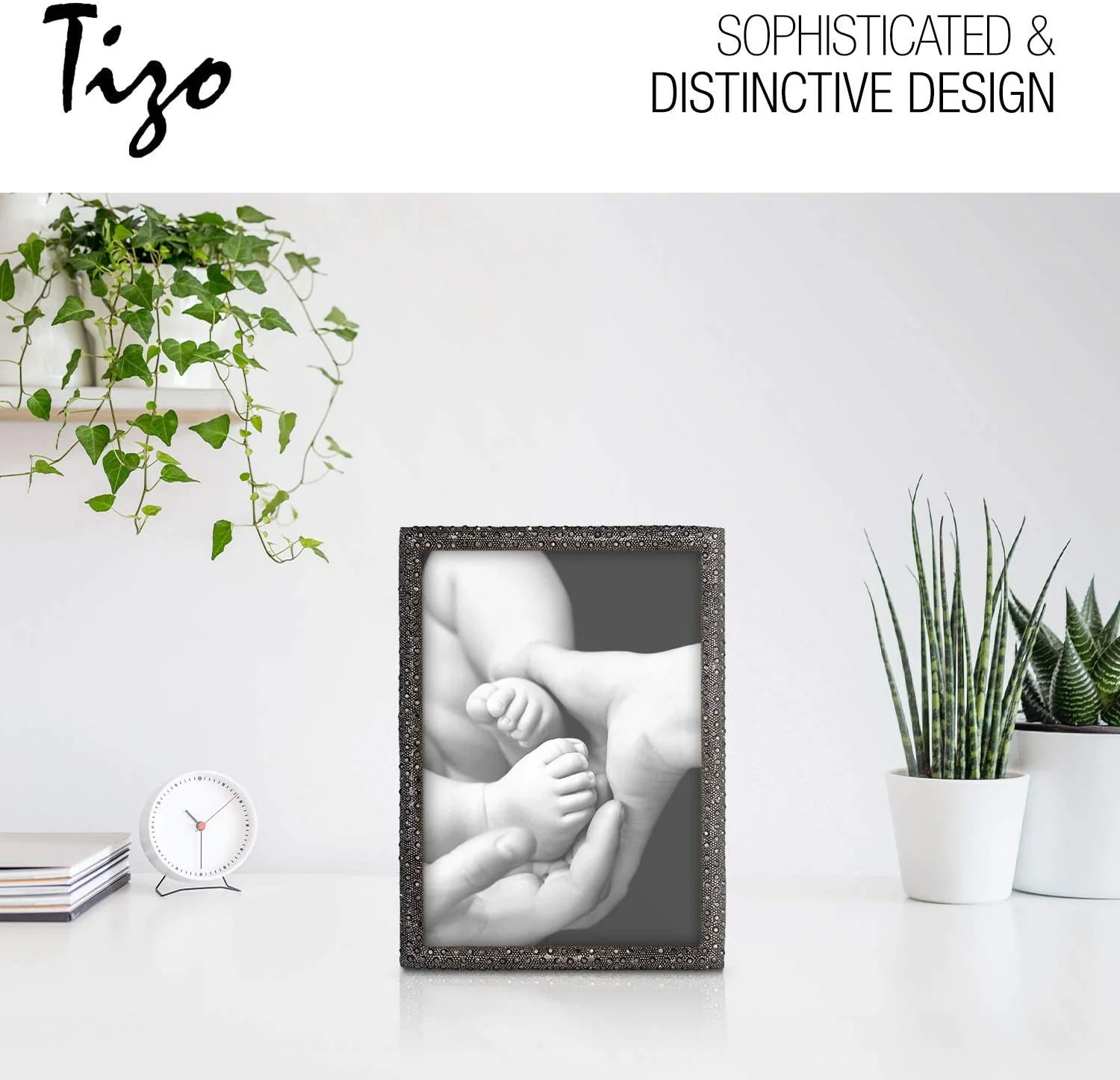Tizo Galaxy Jeweled Frame Black 8x10 - Image 3