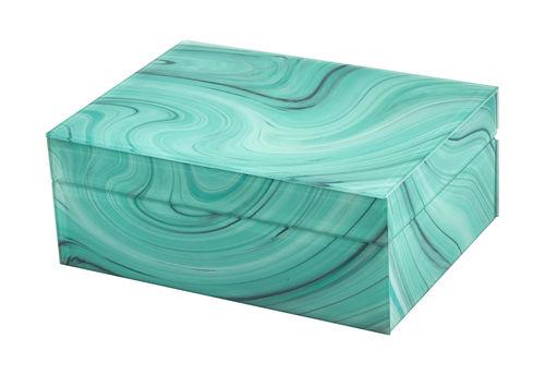 Tizo Large Box Marble Turquoise