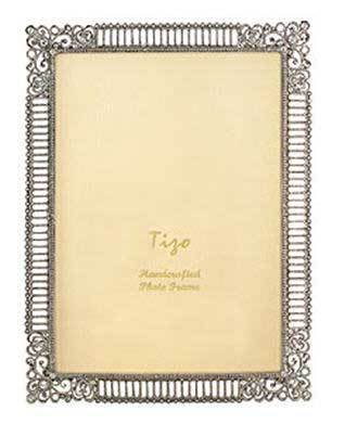 Tizo Lattice Jeweled 5x7 Frame