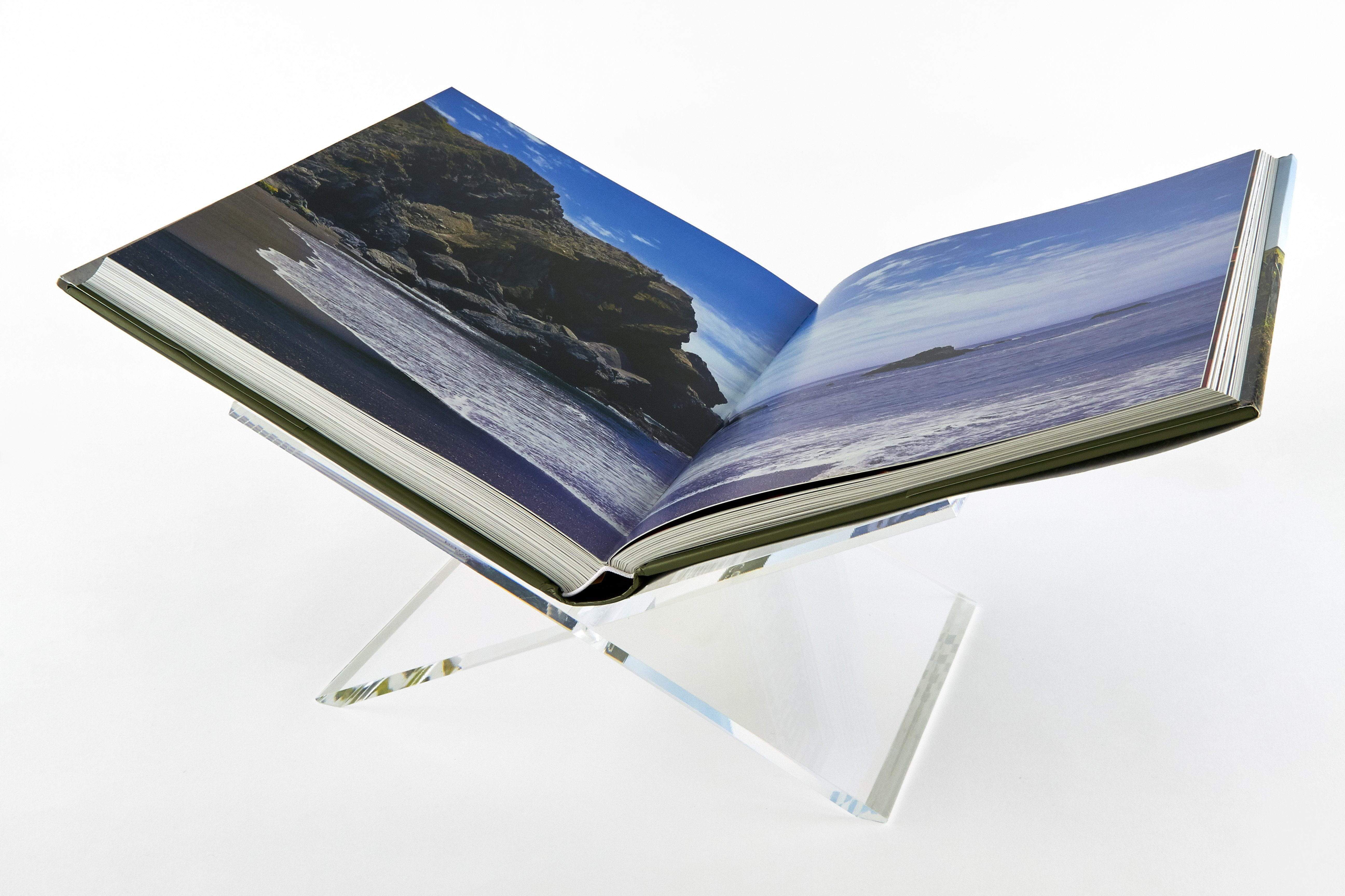 Tizo Designs Lucite Book Stand Clear