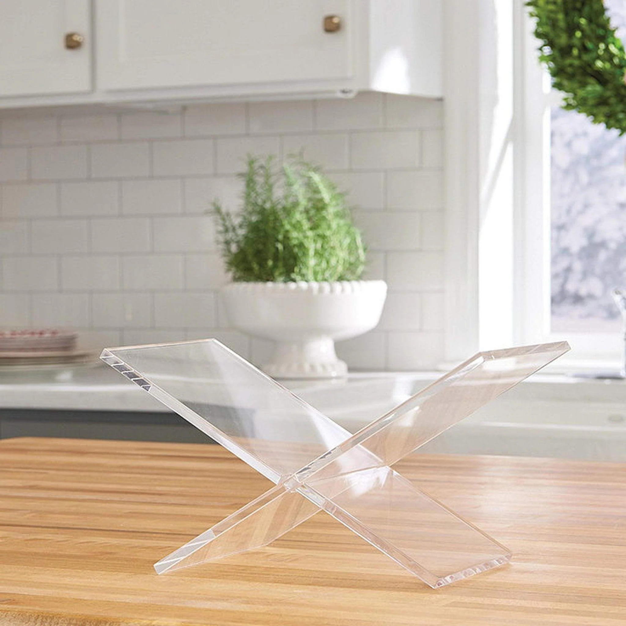 Tizo Designs Lucite Book Stand Clear - Image 4