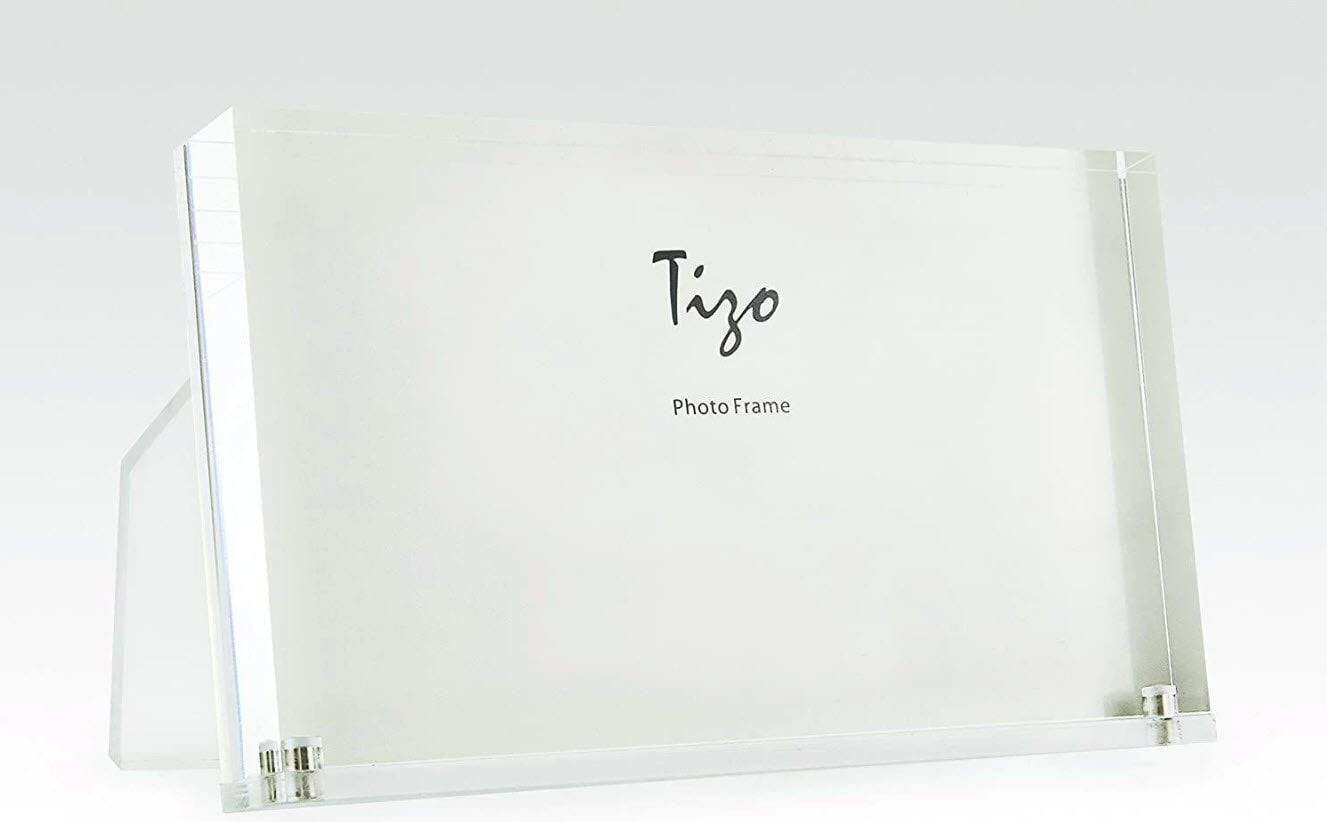 Tizo Lucite Easel Back Frame - Clear Back Horizontal 7x5 - Image 3
