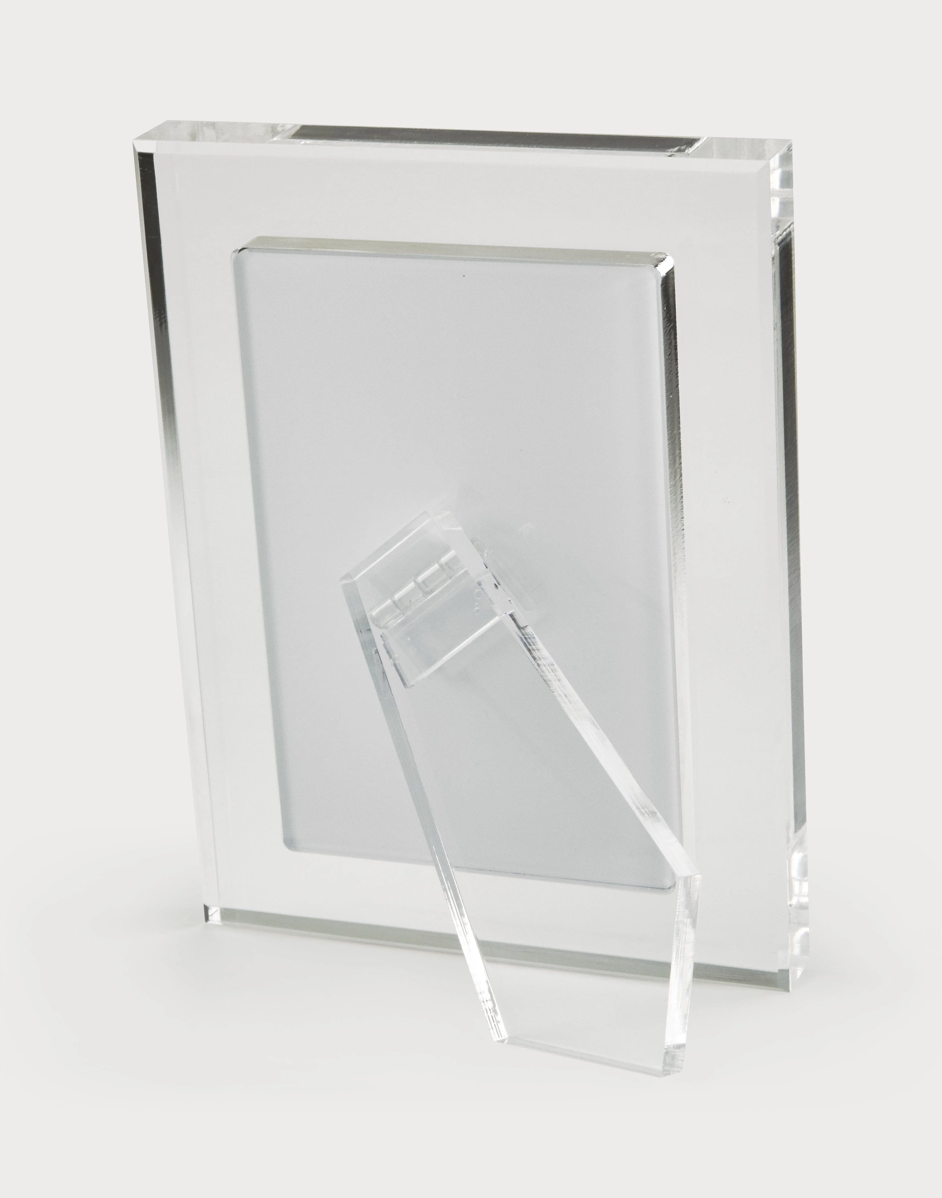 Tizo Lucite Photo Frame Clear Border 4x6 - Image 2
