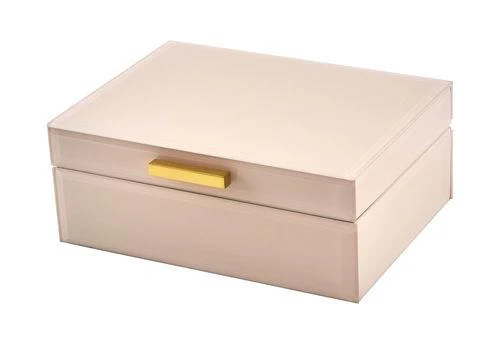 Tizo Pink Box with Gold Hardware