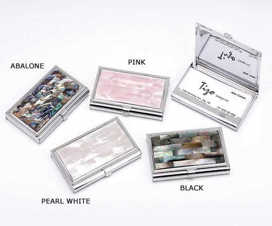 Tizo Pink Business & Credit Card Holder