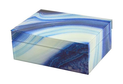 Tizo Small Box Marble Blue