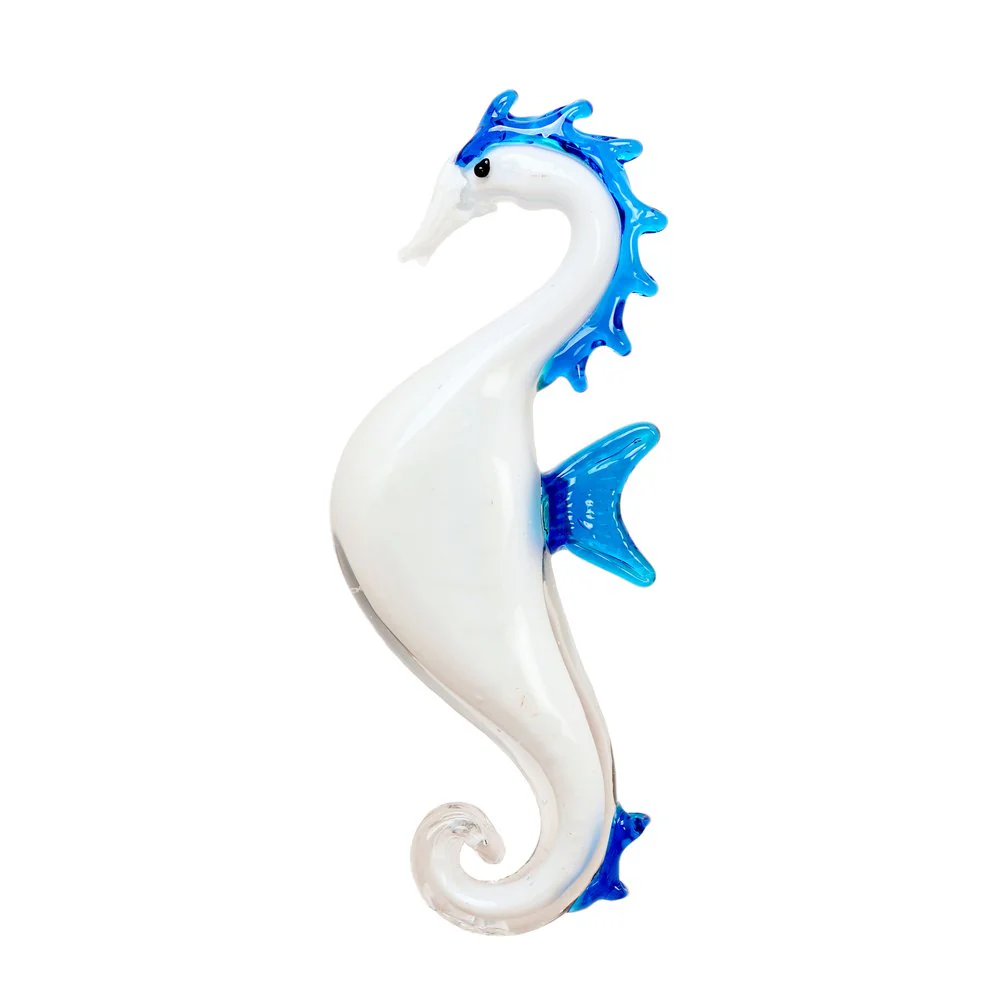 Tropical Seahorse Wall Art by Viz Glass 7831BIR