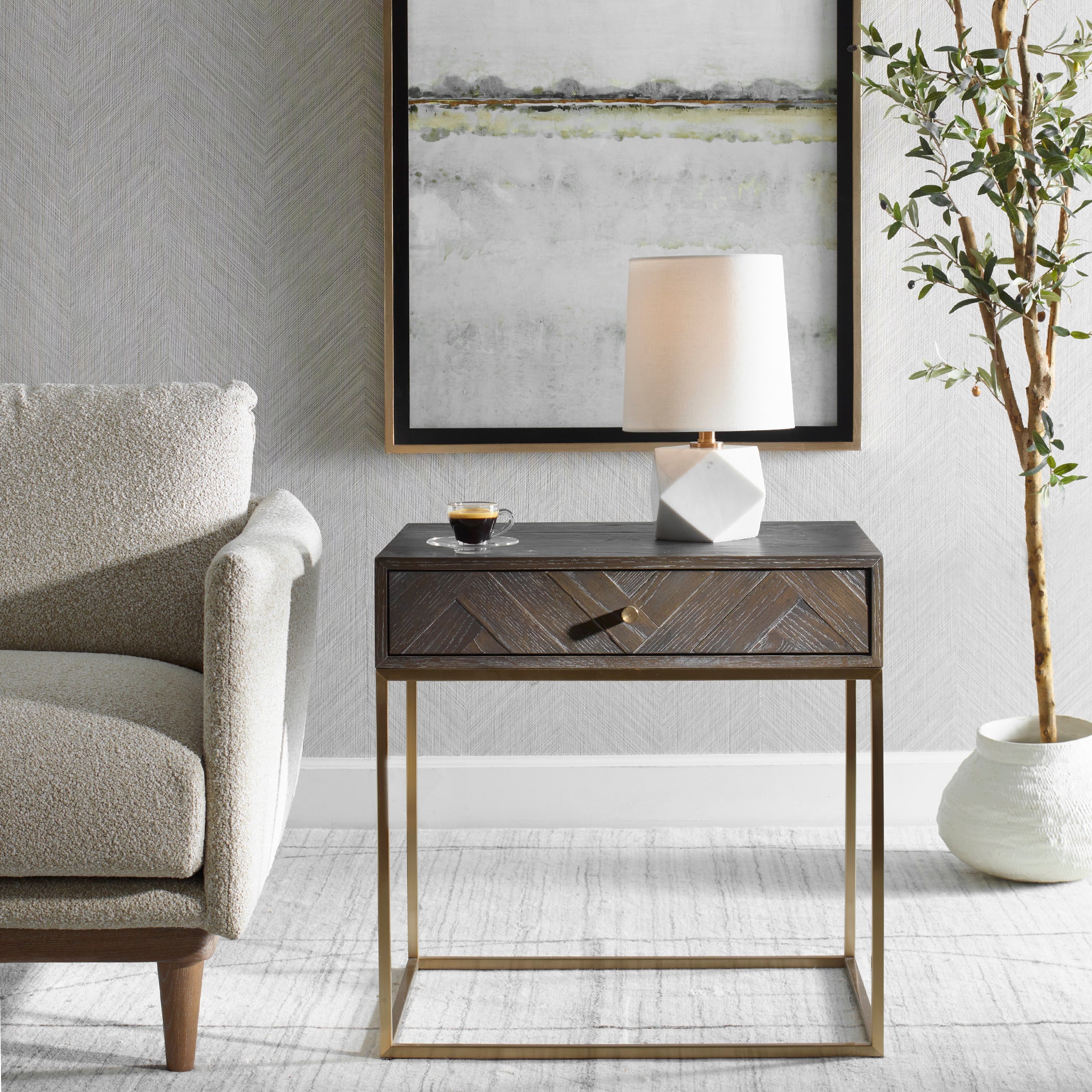 Uttermost A Cut Above Table Lamp - Image 3
