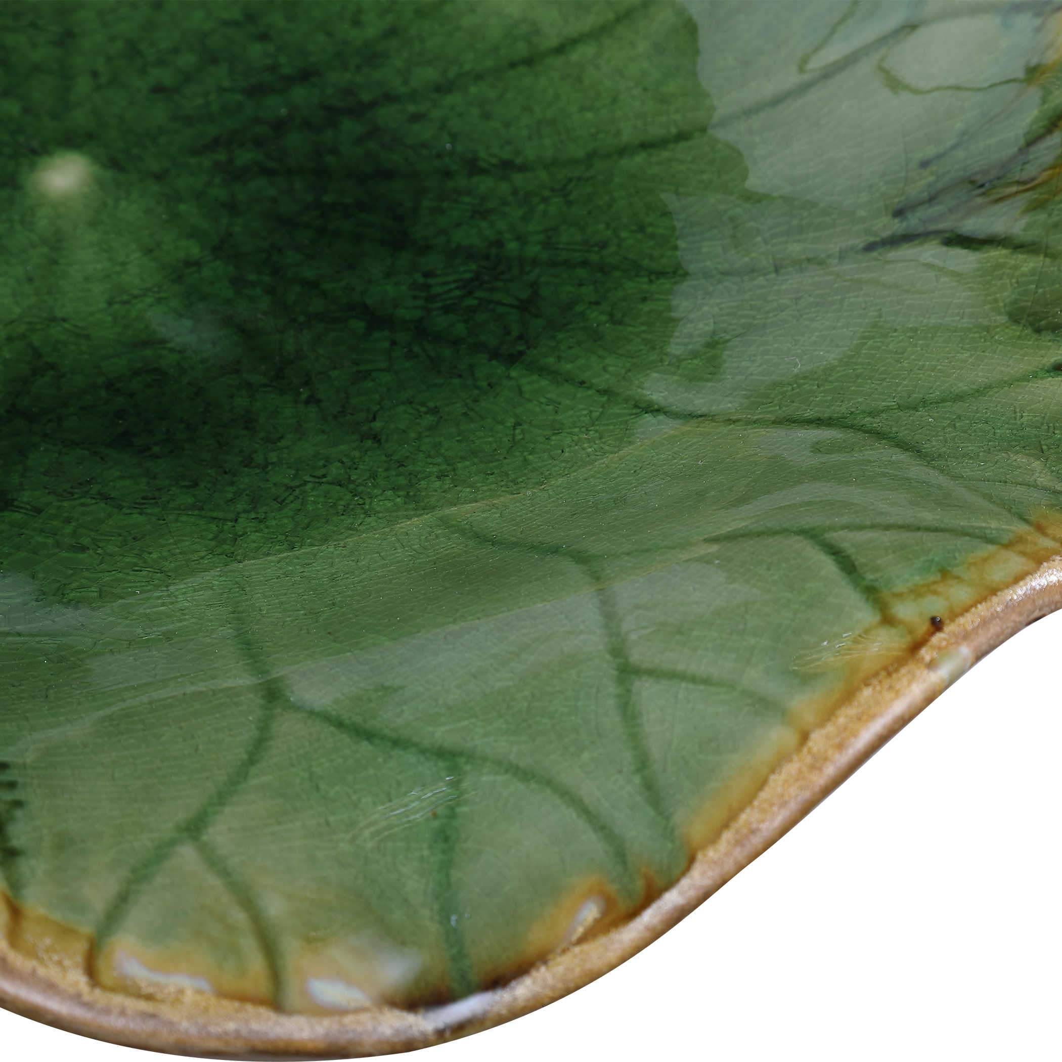 Uttermost Abella Green Ceramic Wall Decor, S/3 - Image 5