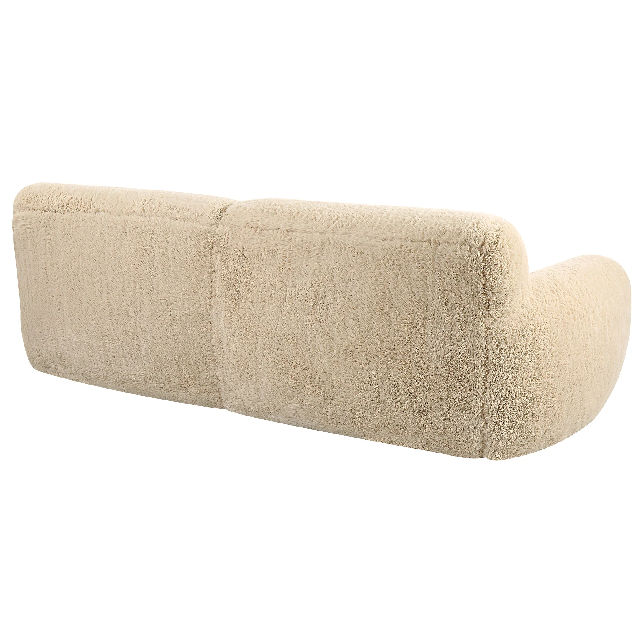 Uttermost Abide Rounded Sheepskin Sofa - Image 6