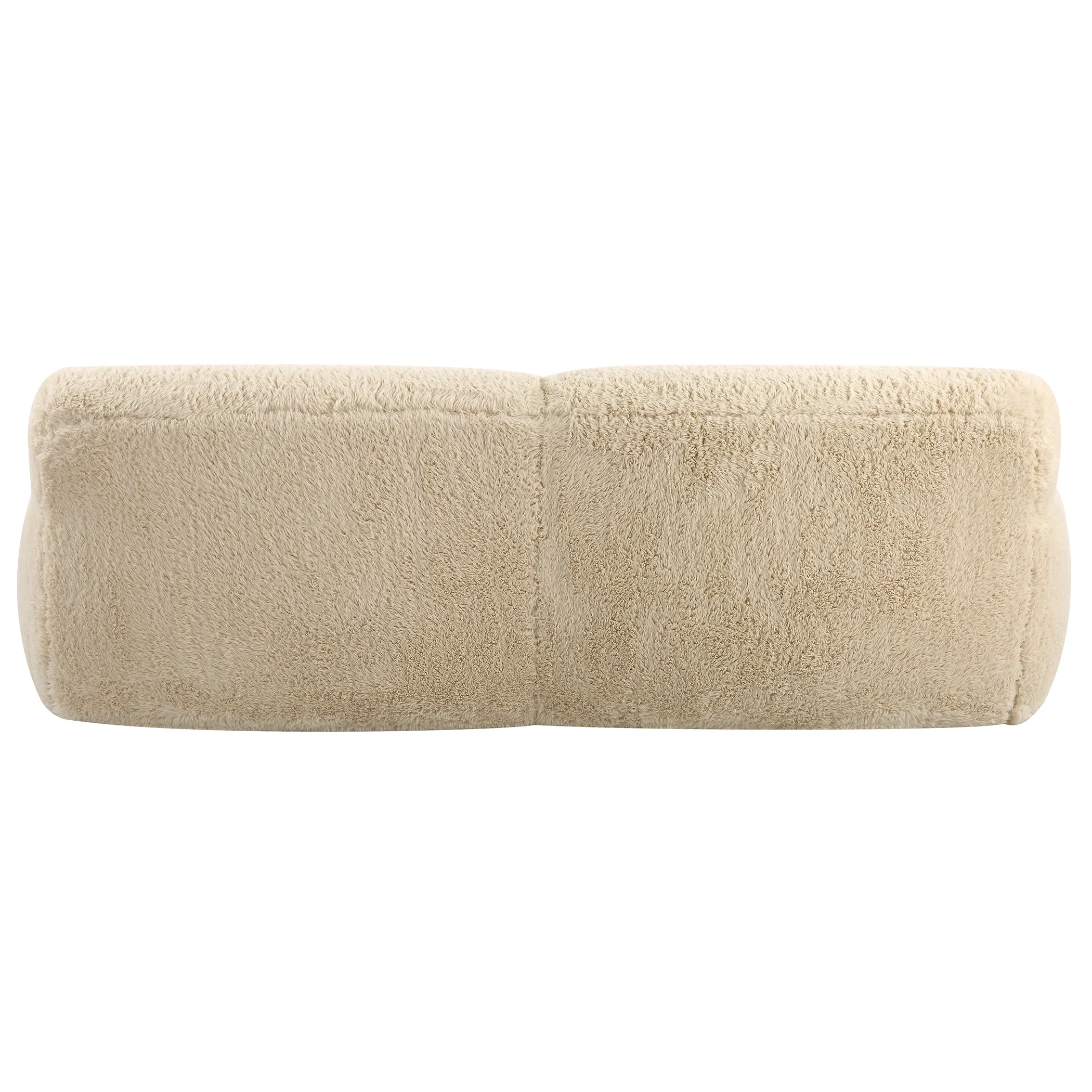 Uttermost Abide Rounded Sheepskin Sofa - Image 7