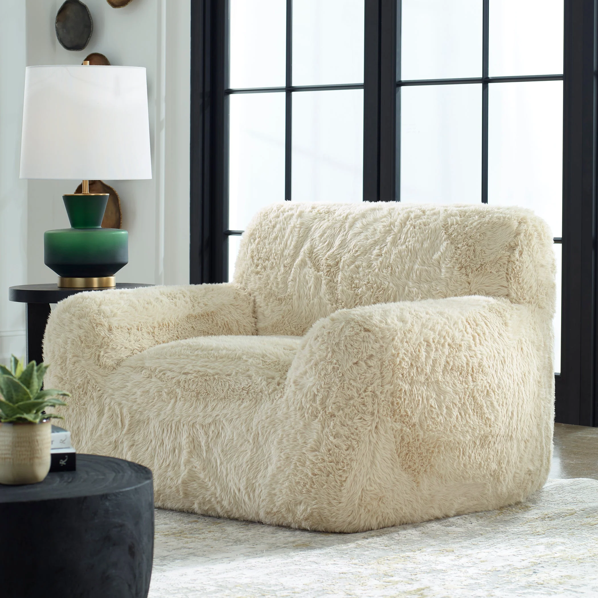 Uttermost Abide Sheepskin Accent Chair - Image 2