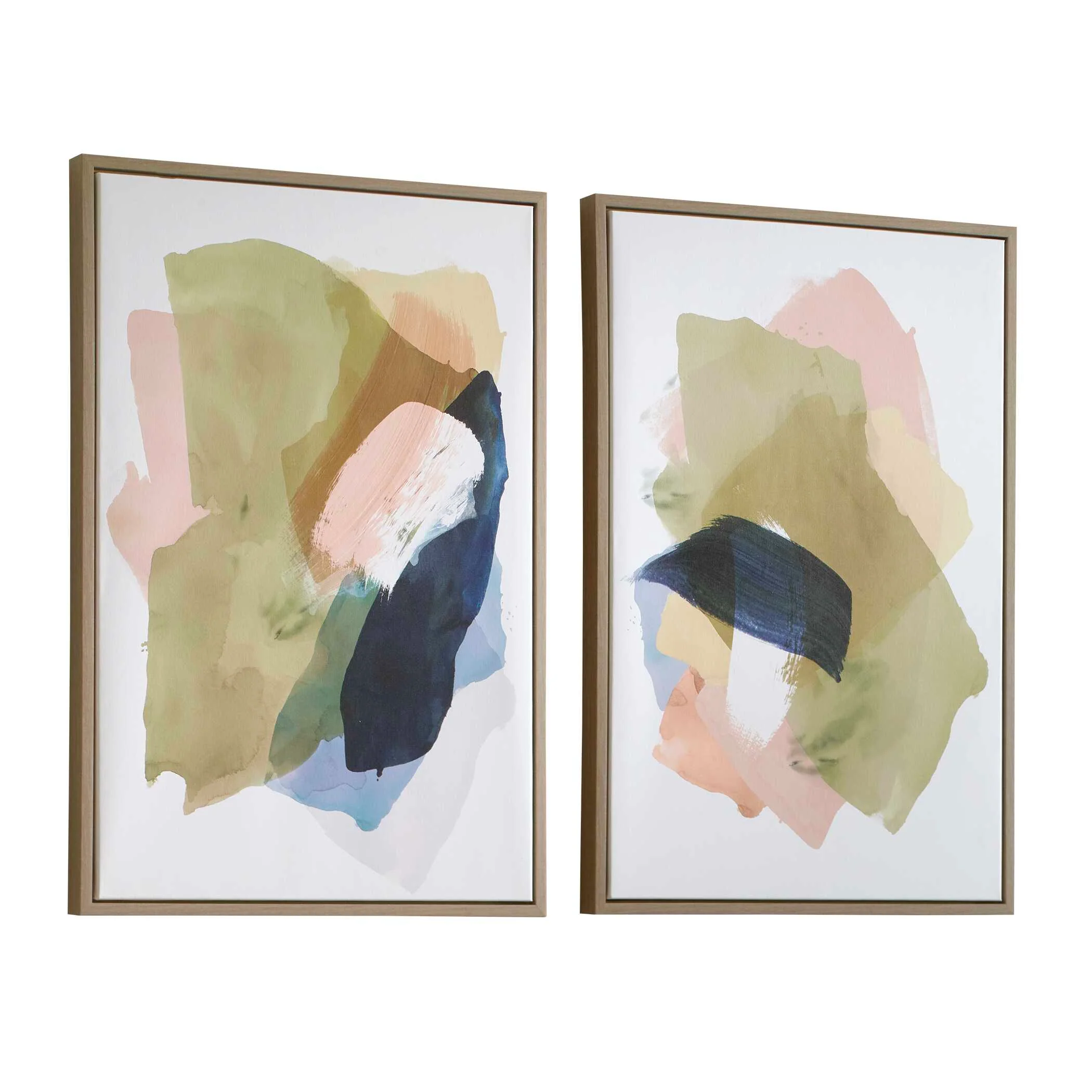 Uttermost Abstract Afternoon Framed Canvases Set/2 - Image 4