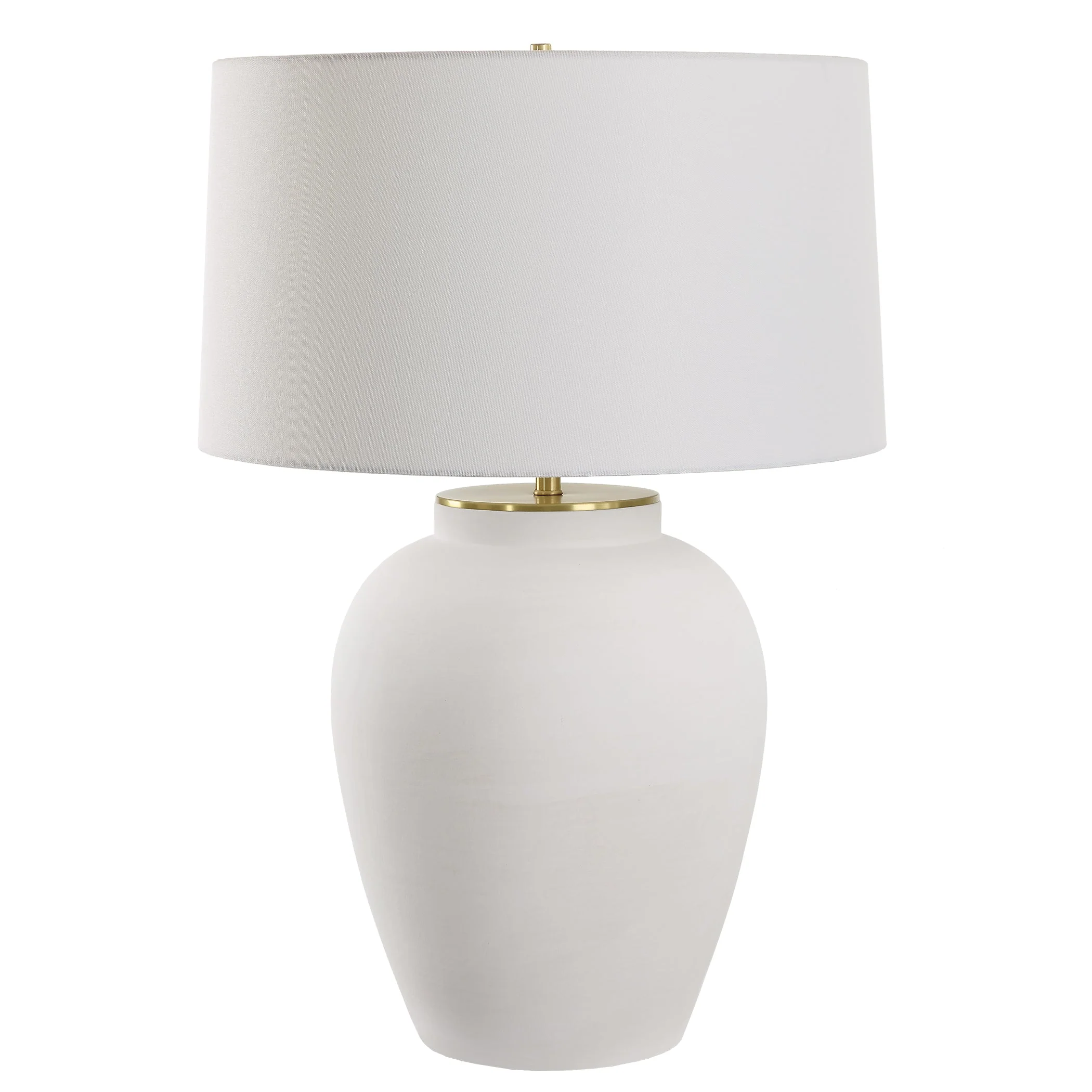 Uttermost Adelaide White Table Lamp - Image 5
