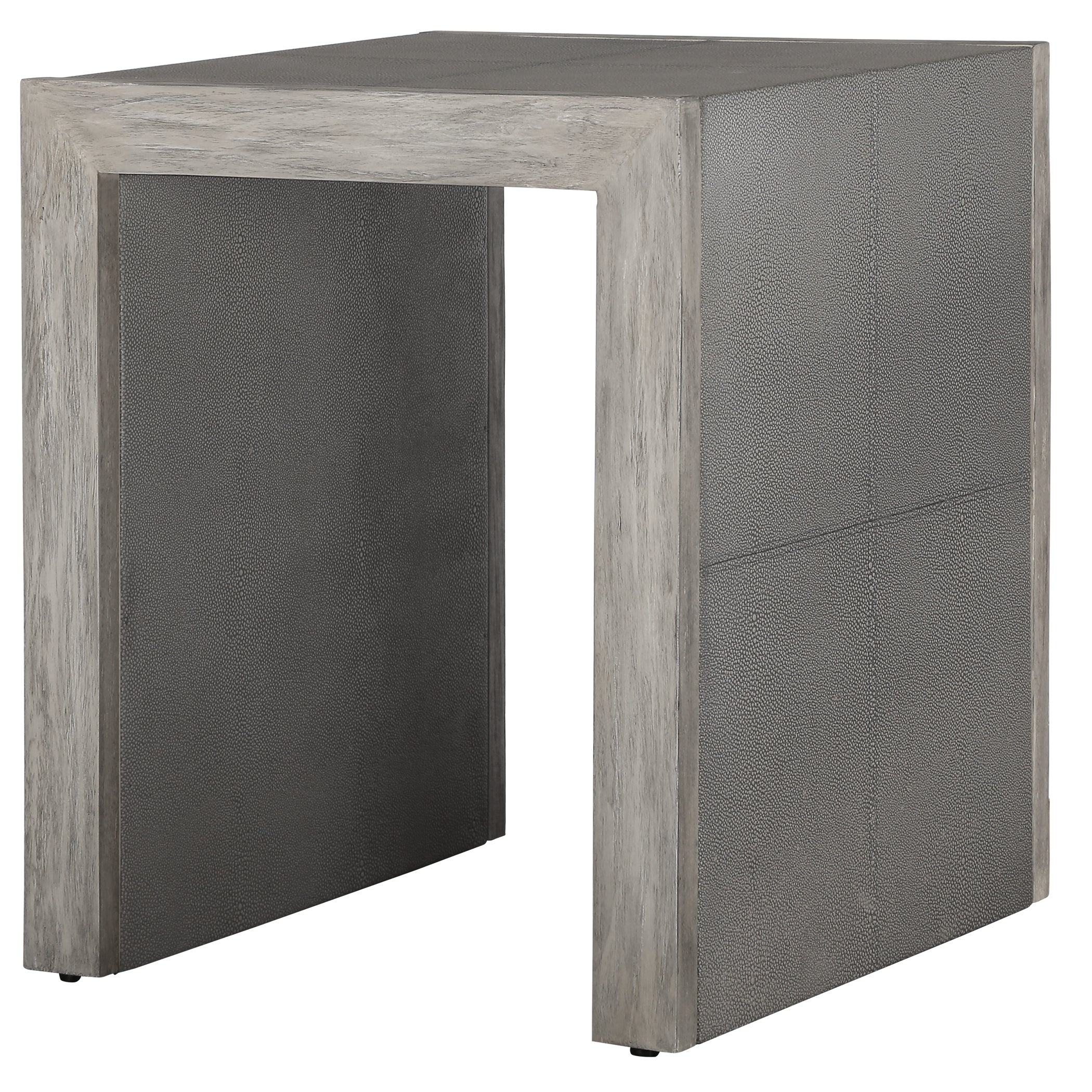 Uttermost Aerina Modern Gray End Table - Image 3