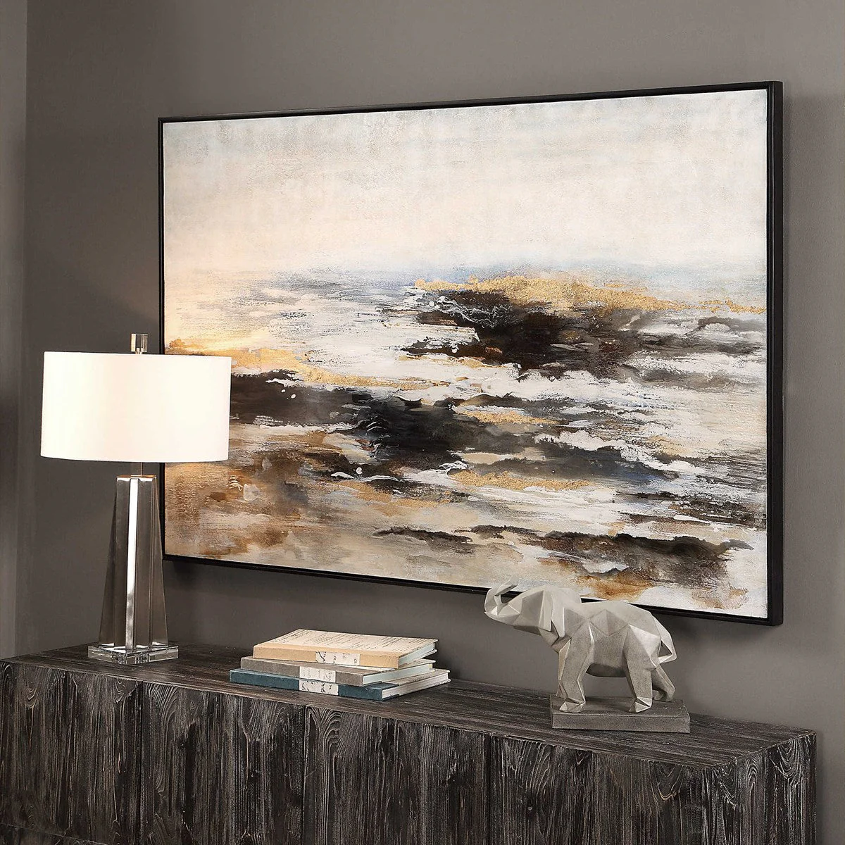 Uttermost Aftermath Hand Painted Canvas - Image 3