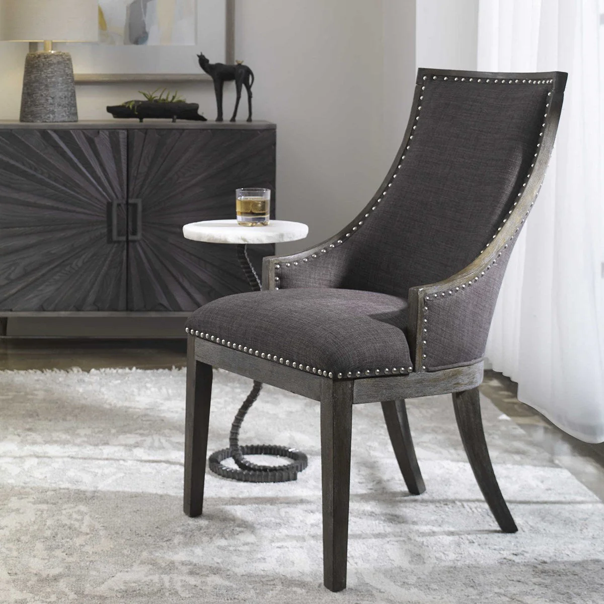 Uttermost Aidrian Accent Chair