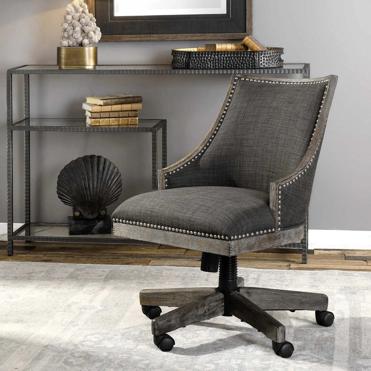 Uttermost Aidrian Desk Chair - Image 3