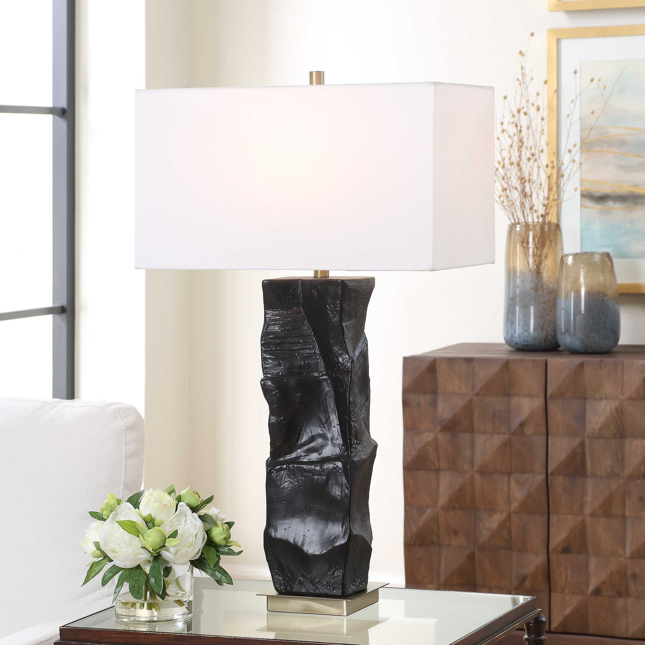 Uttermost Altaria Black Table Lamp - Image 2