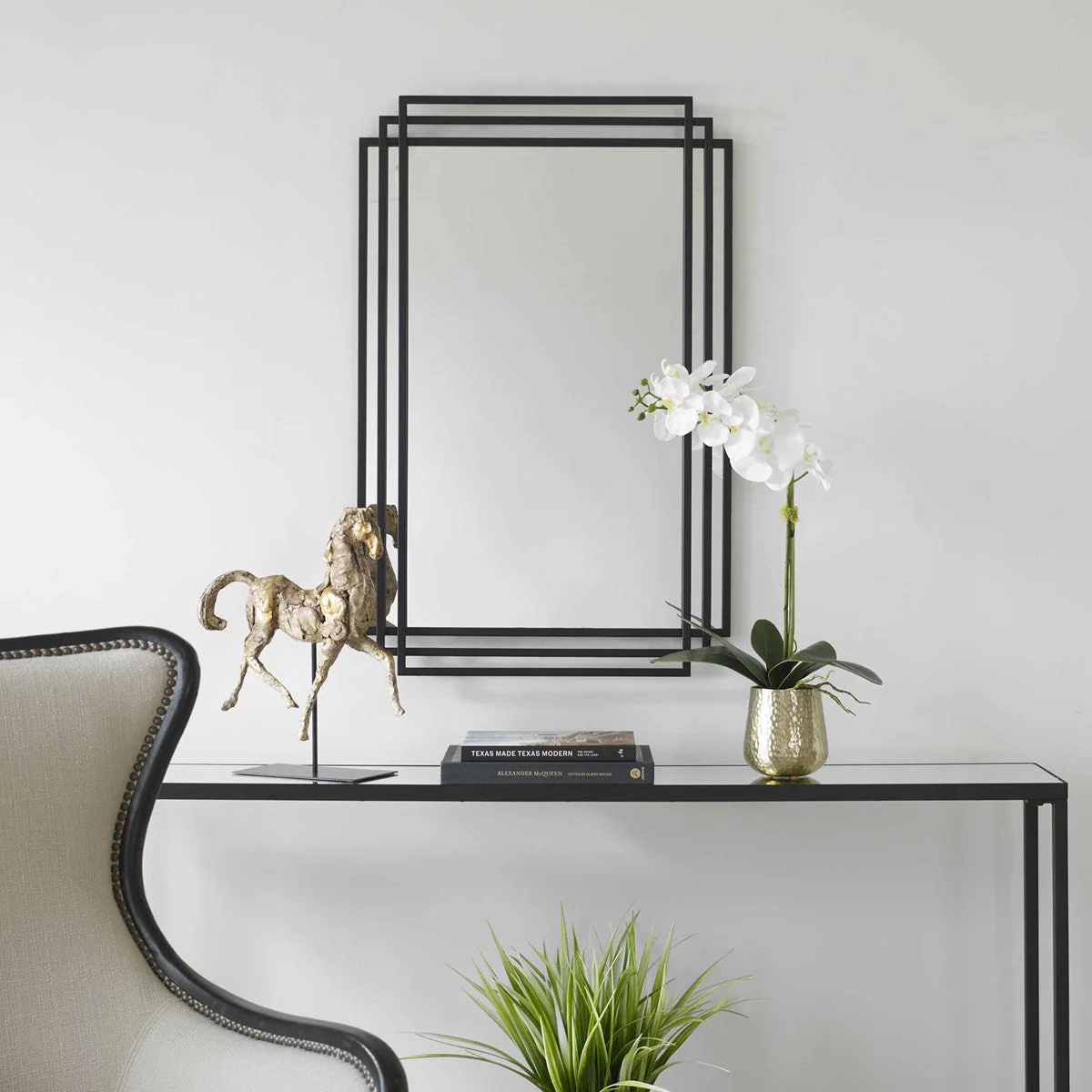 Uttermost Amherst Black Mirror - Image 3
