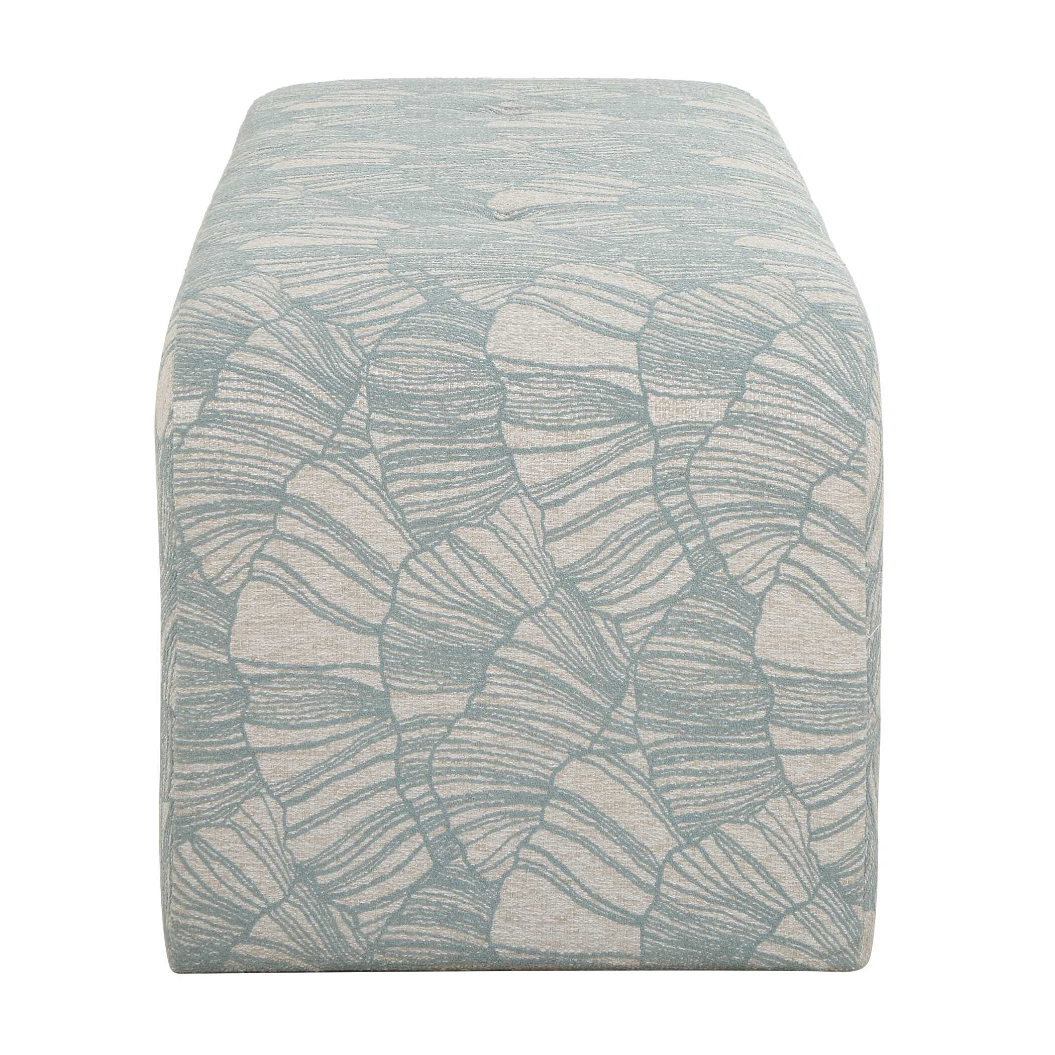 Uttermost Amie Spa Blue Bench - Image 5