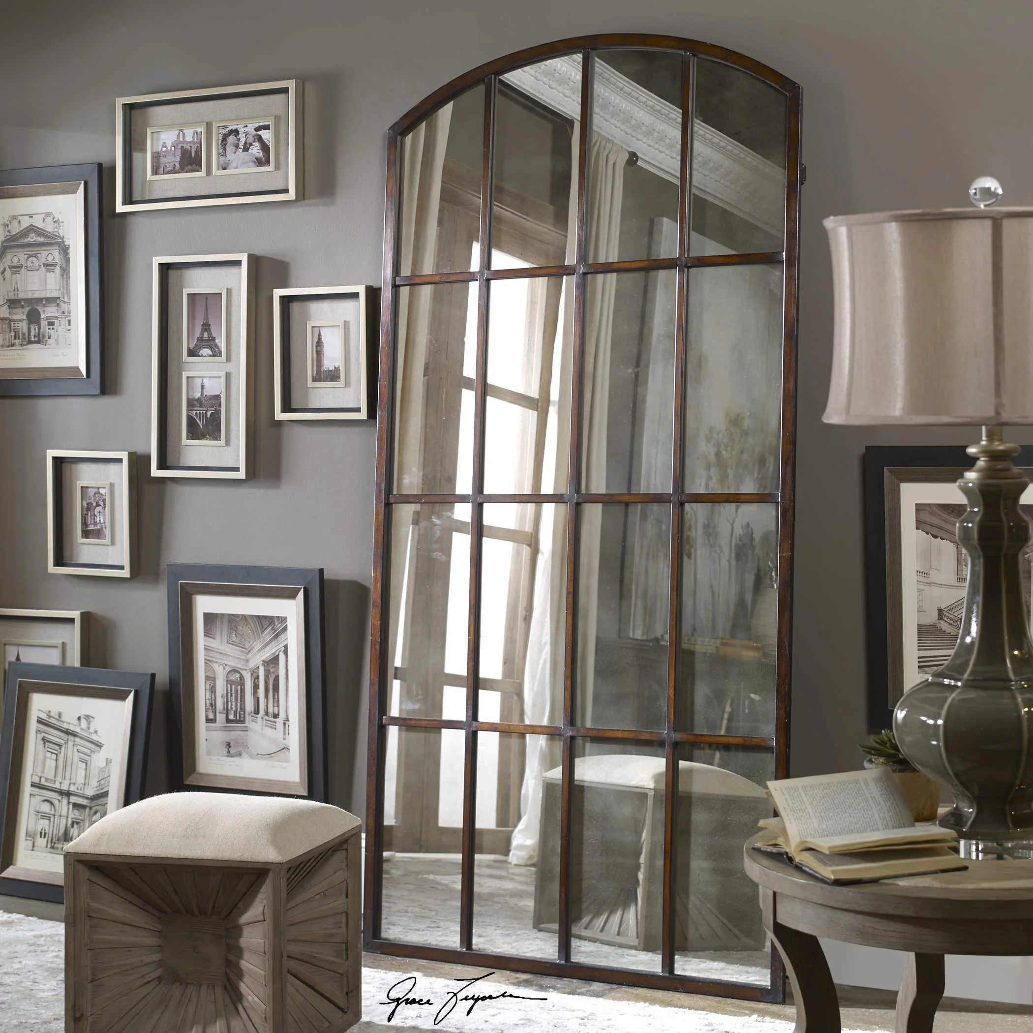 Uttermost Amiel Arch Mirror, Large - Image 3