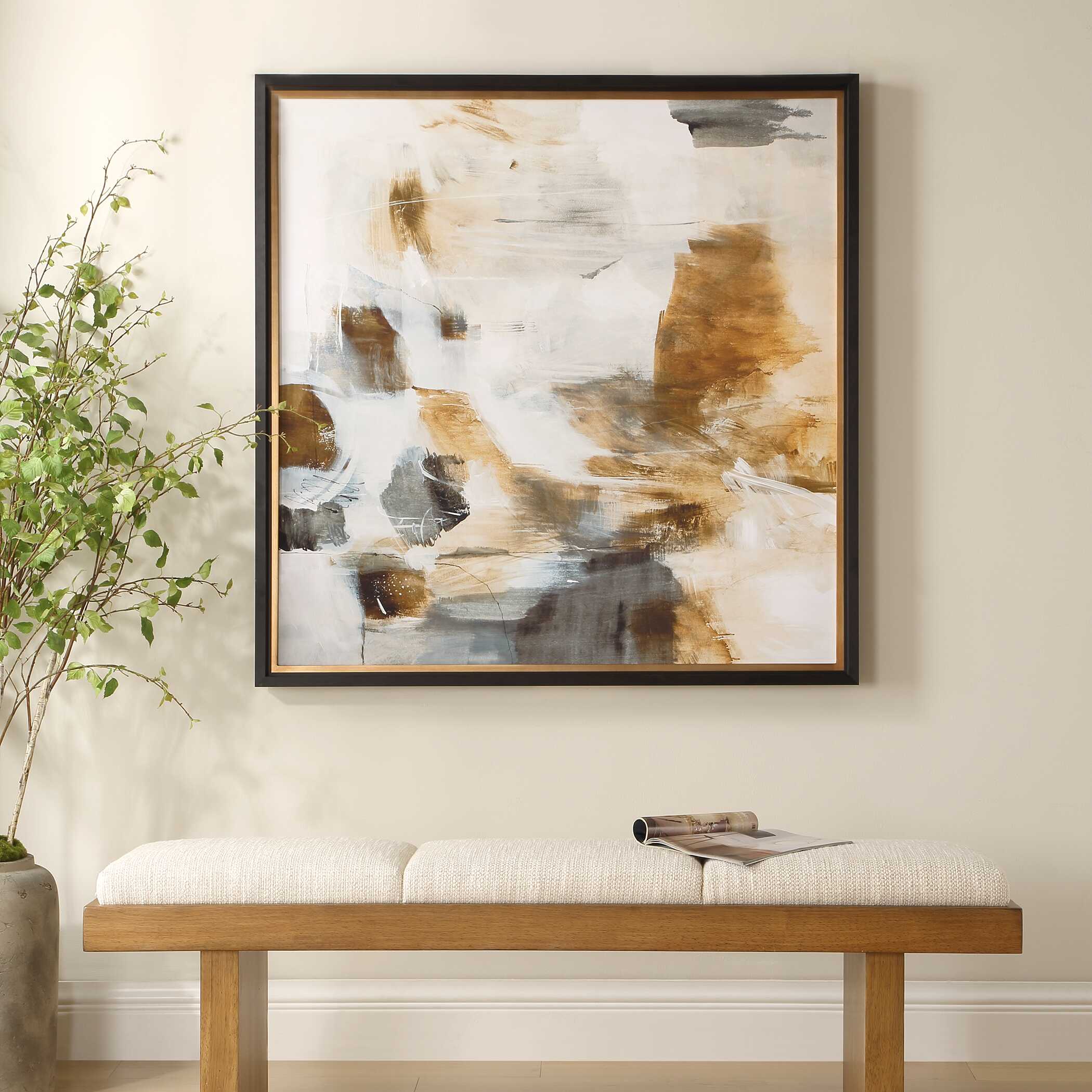 Uttermost Ancient Story Framed Abstract Print - Image 2