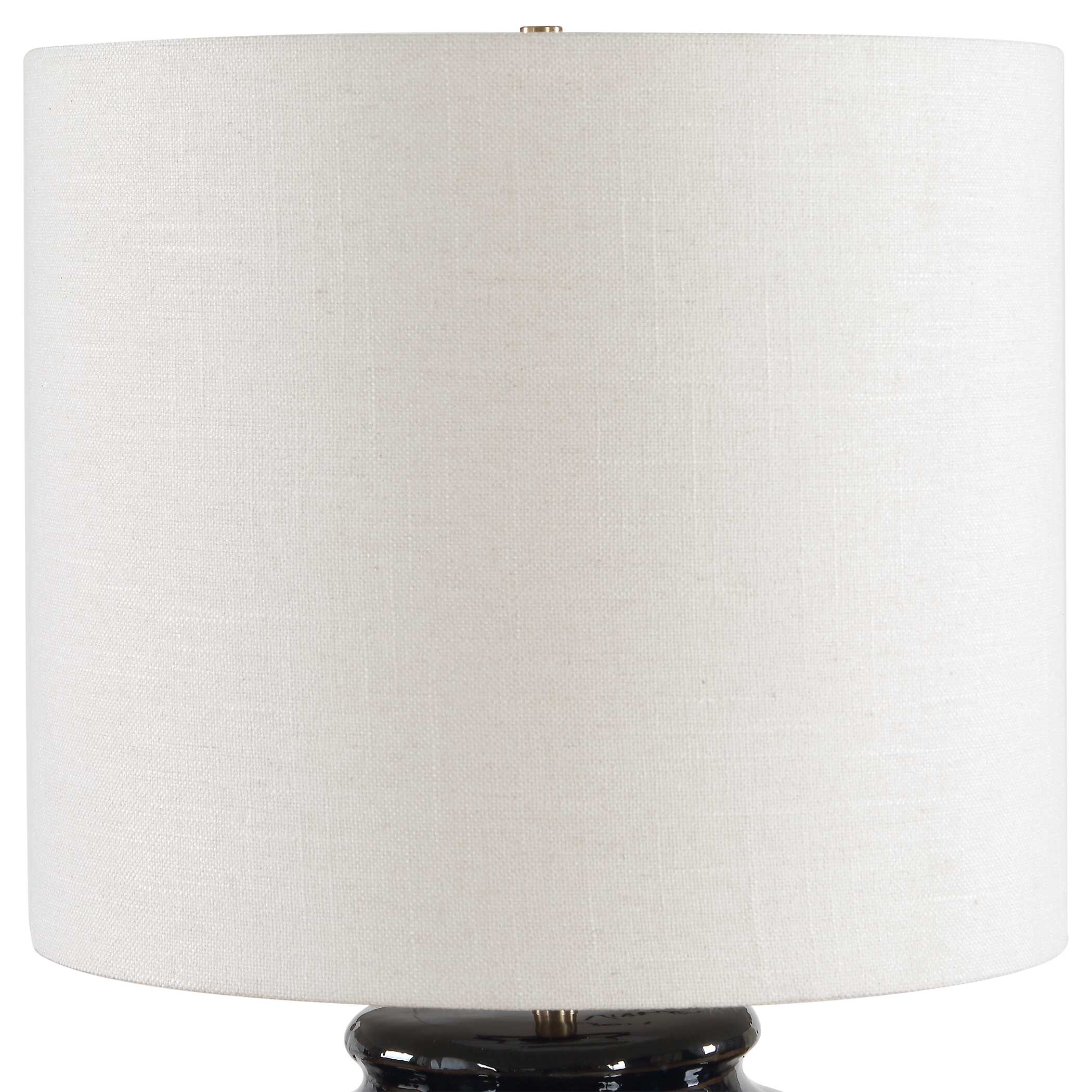 Uttermost Andrus Blue Glaze Table Lamp - Image 4
