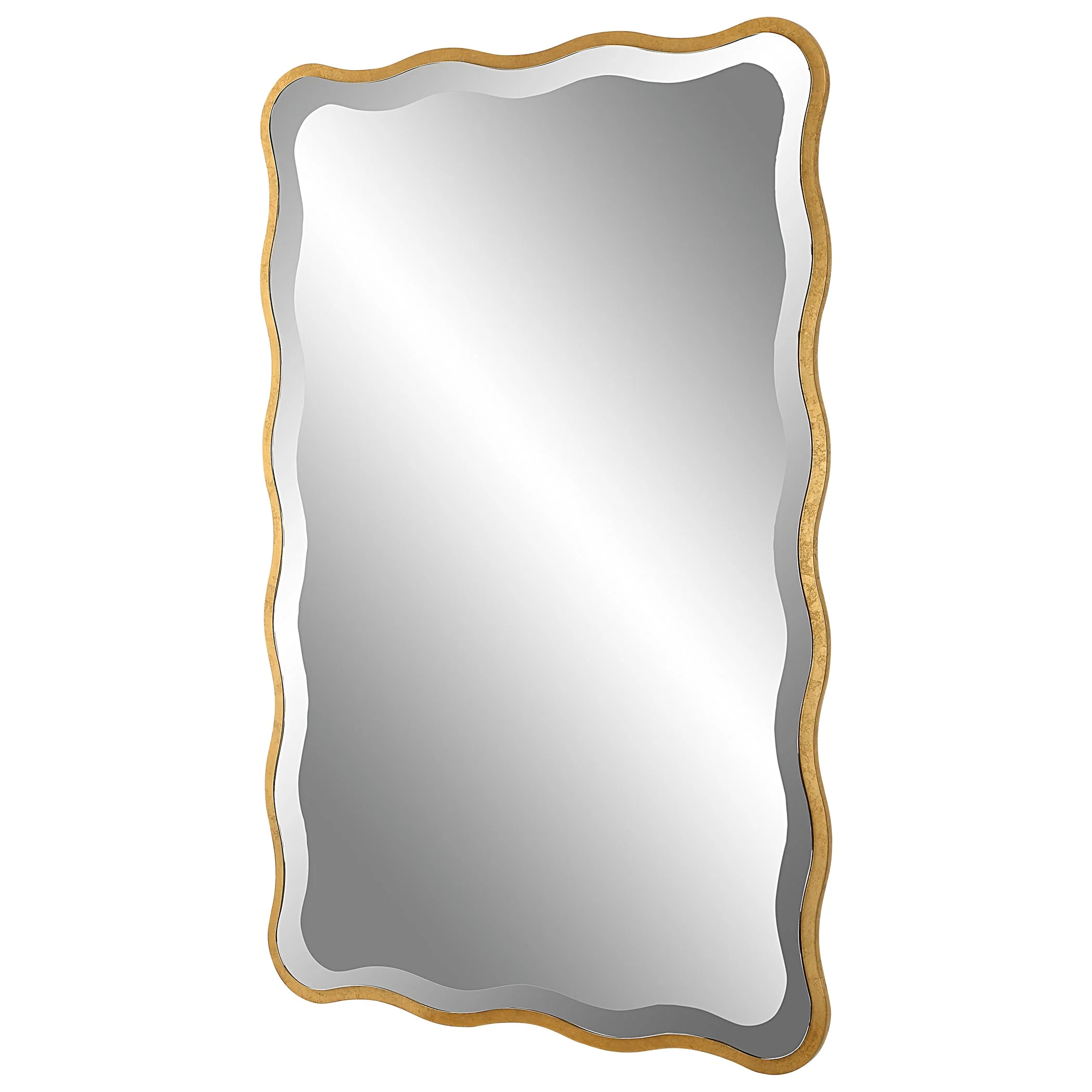Uttermost Aneta Gold Scalloped Mirror - Image 4