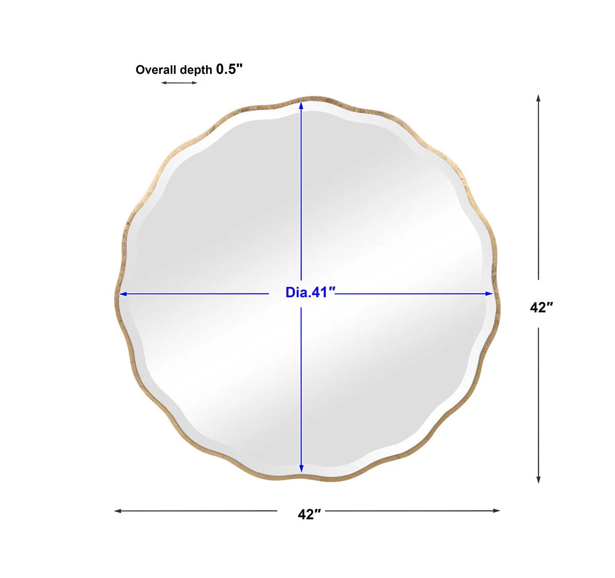 Uttermost Aneta Round Mirror - Image 7